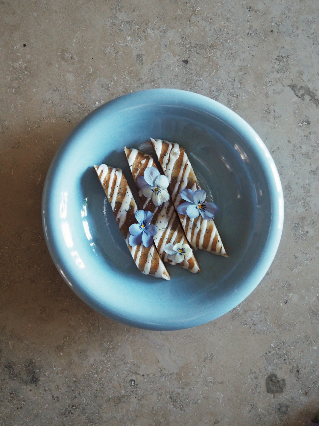 Våriga citron och vallmo-kolasnittar!