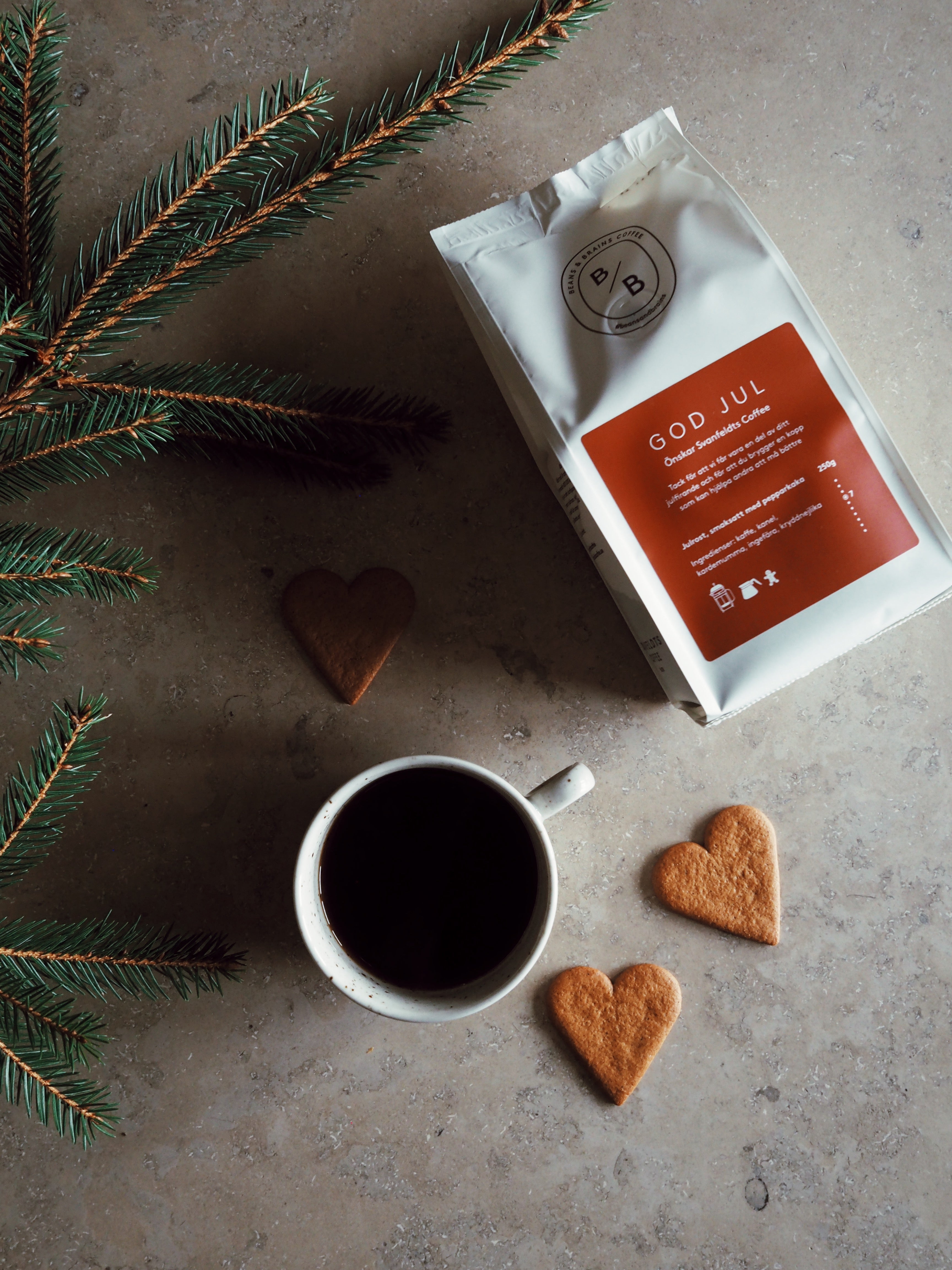 Svanfeldts Coffee God Jul Julrost smaksatt med Pepparkaka - malet