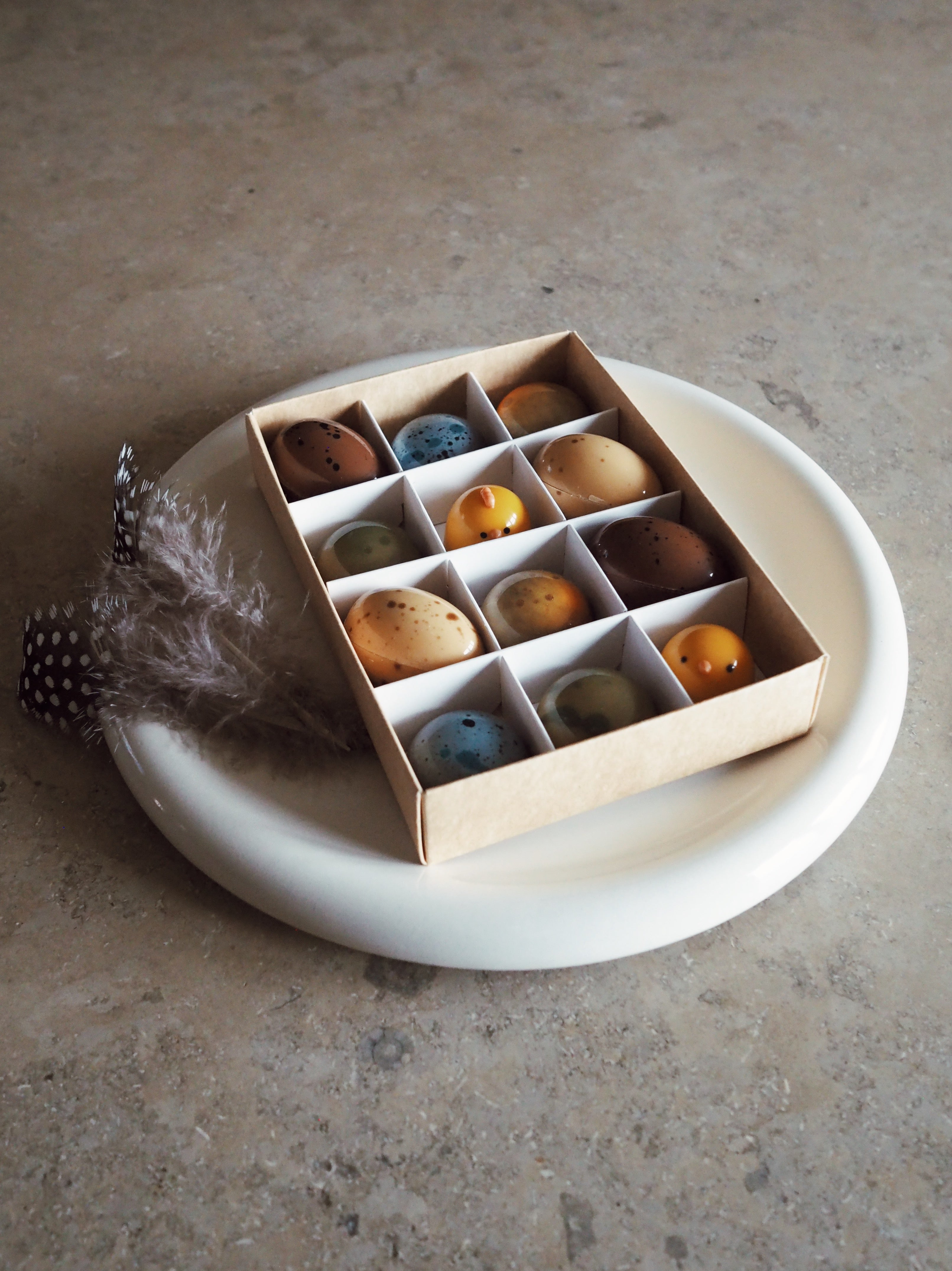 Lilla Wester Handgjorda Chokladpraliner - Ett Hus egna pralin med Pistage