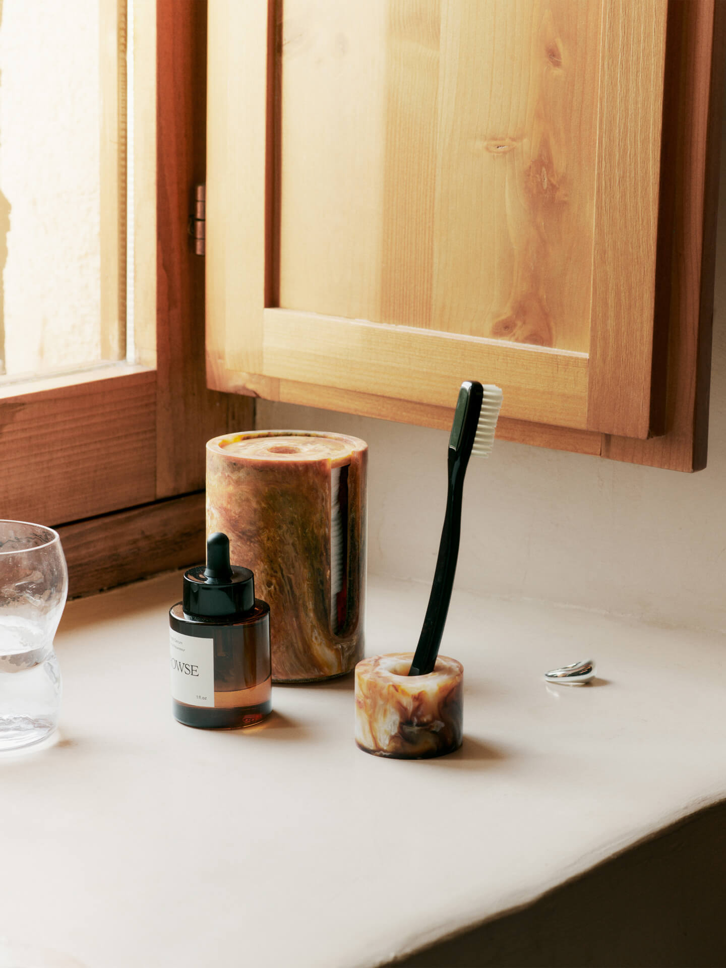 Ferm Living Mist Toothbrush Holder Single - Sugar Kelp