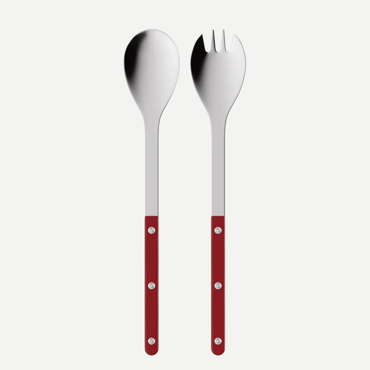 Sabre Bistro Salladsbestick Set Burgundy