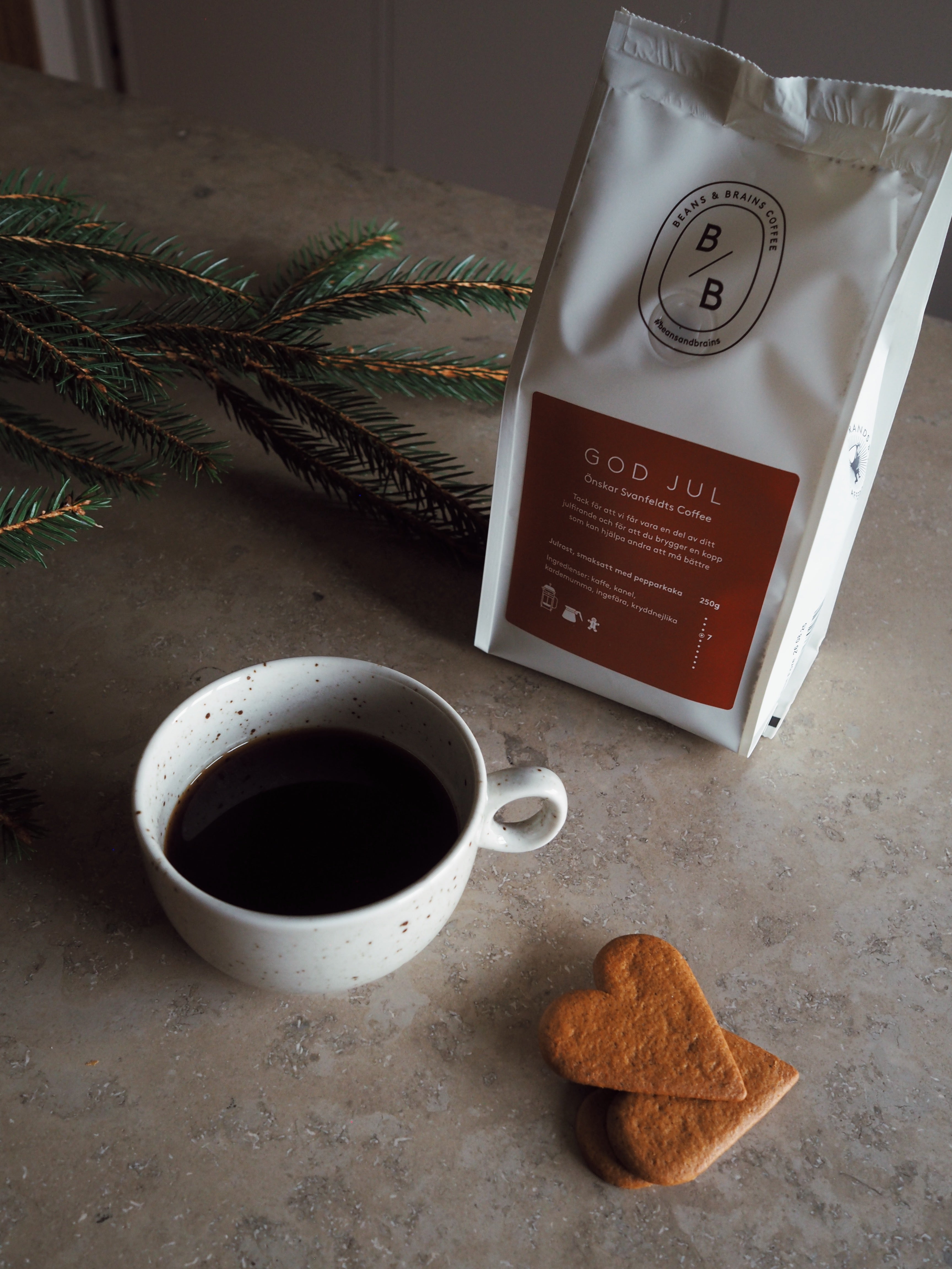 Svanfeldts Coffee God Jul Julrost smaksatt med Pepparkaka - malet