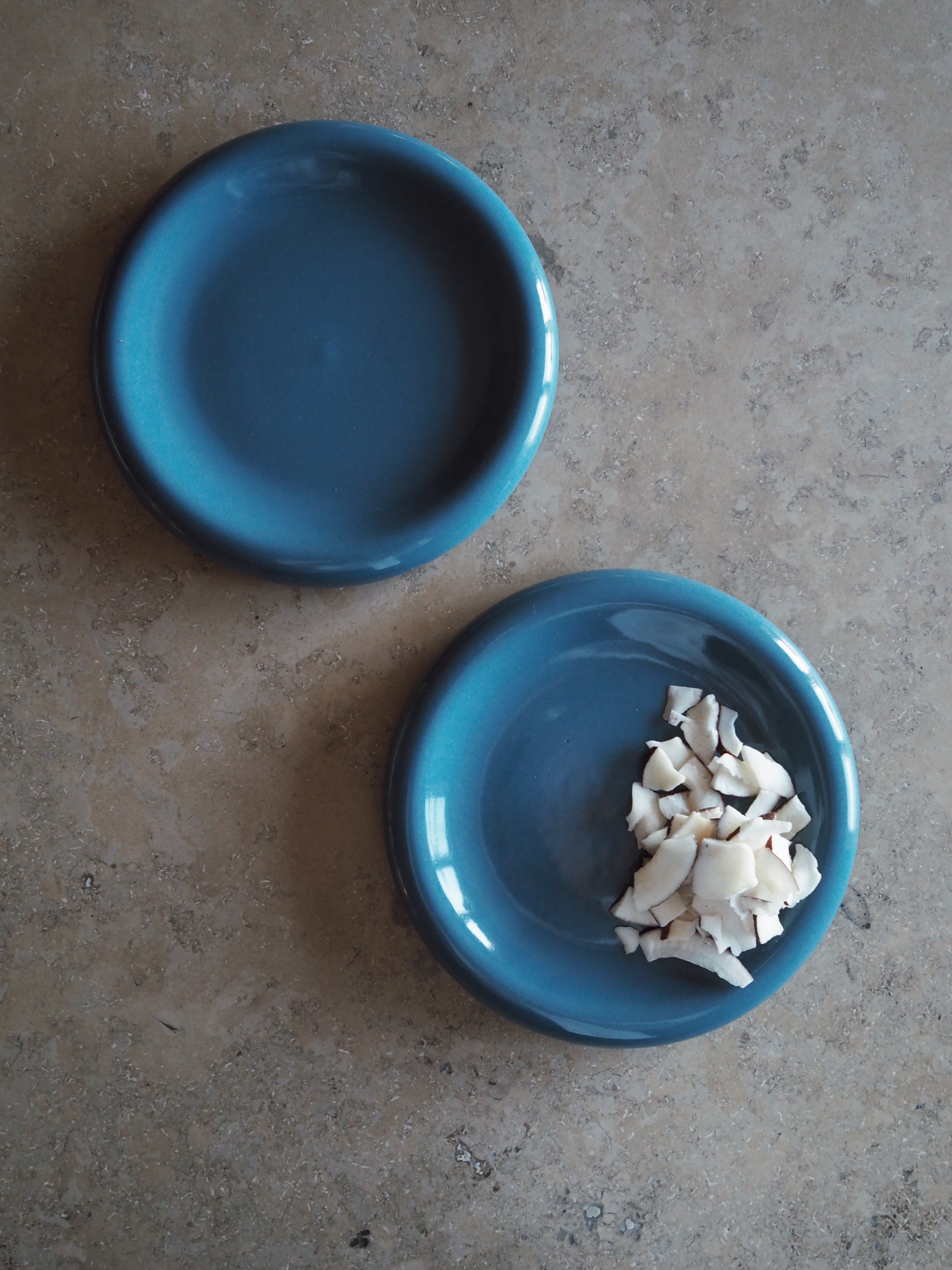 Hay Barro Plate - Dark Blue Small