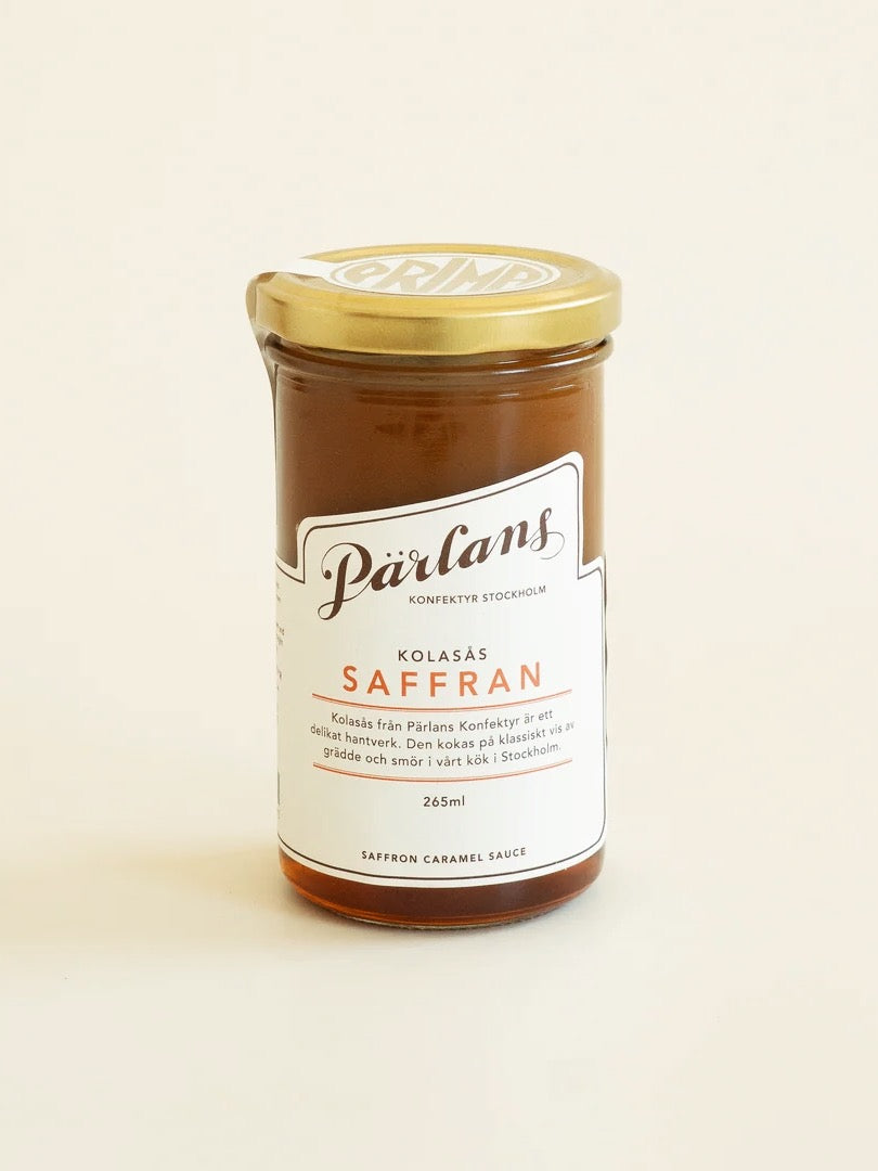 Pärlans Konfektyr Kolasås - Saffran