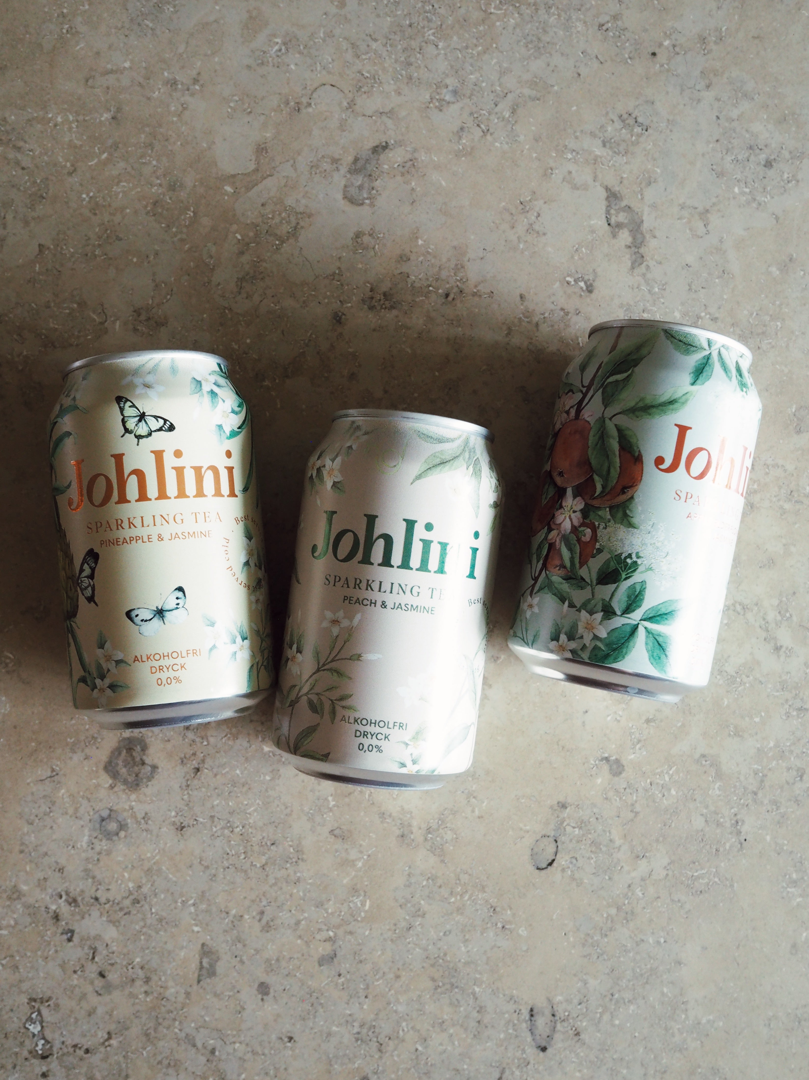 Johlini Sparkling Tea - Peach & Jasmin