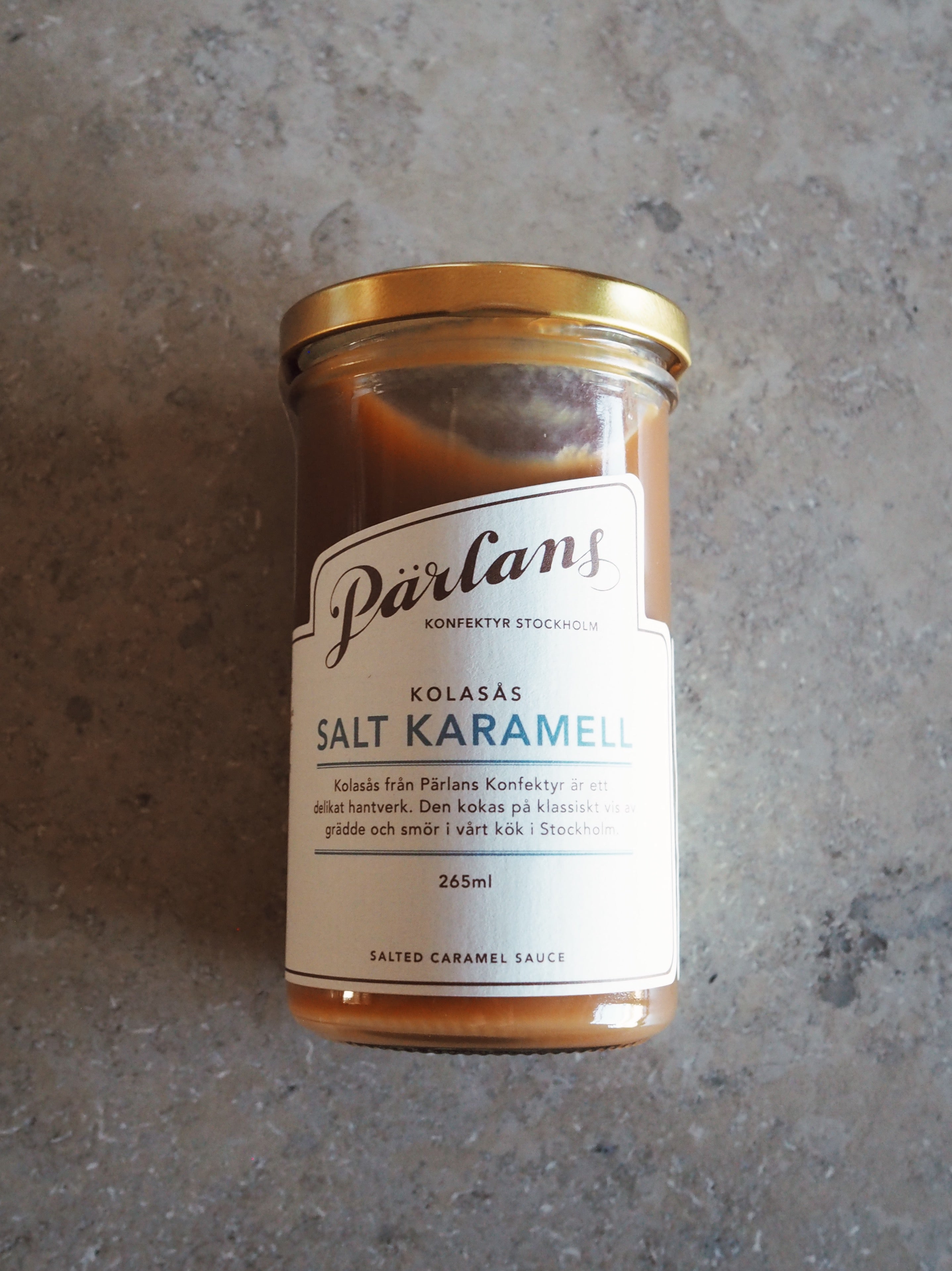 Pärlans Konfektyr Kolasås - Salt Karamell