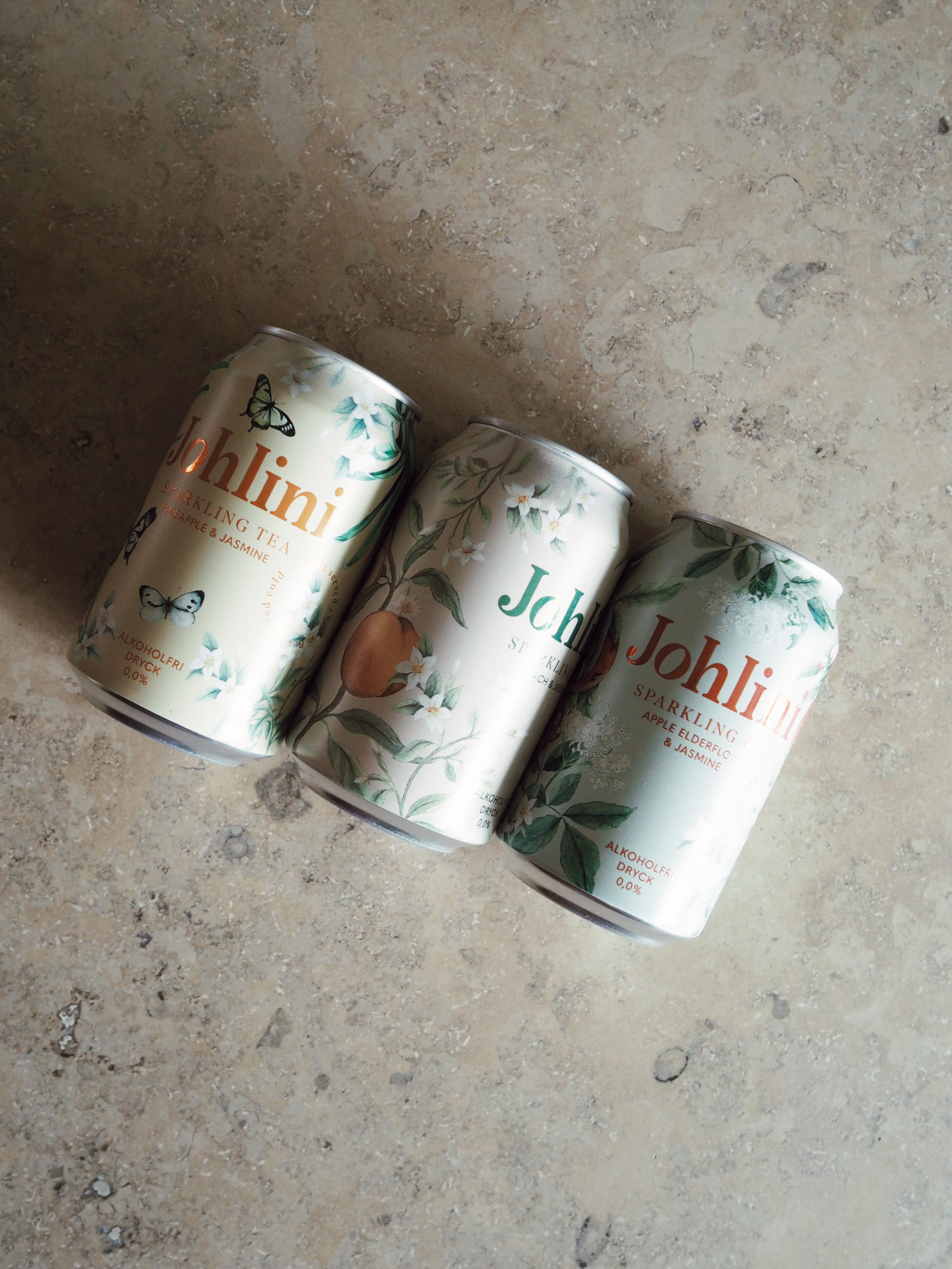 Johlini Sparkling Tea - Peach & Jasmin