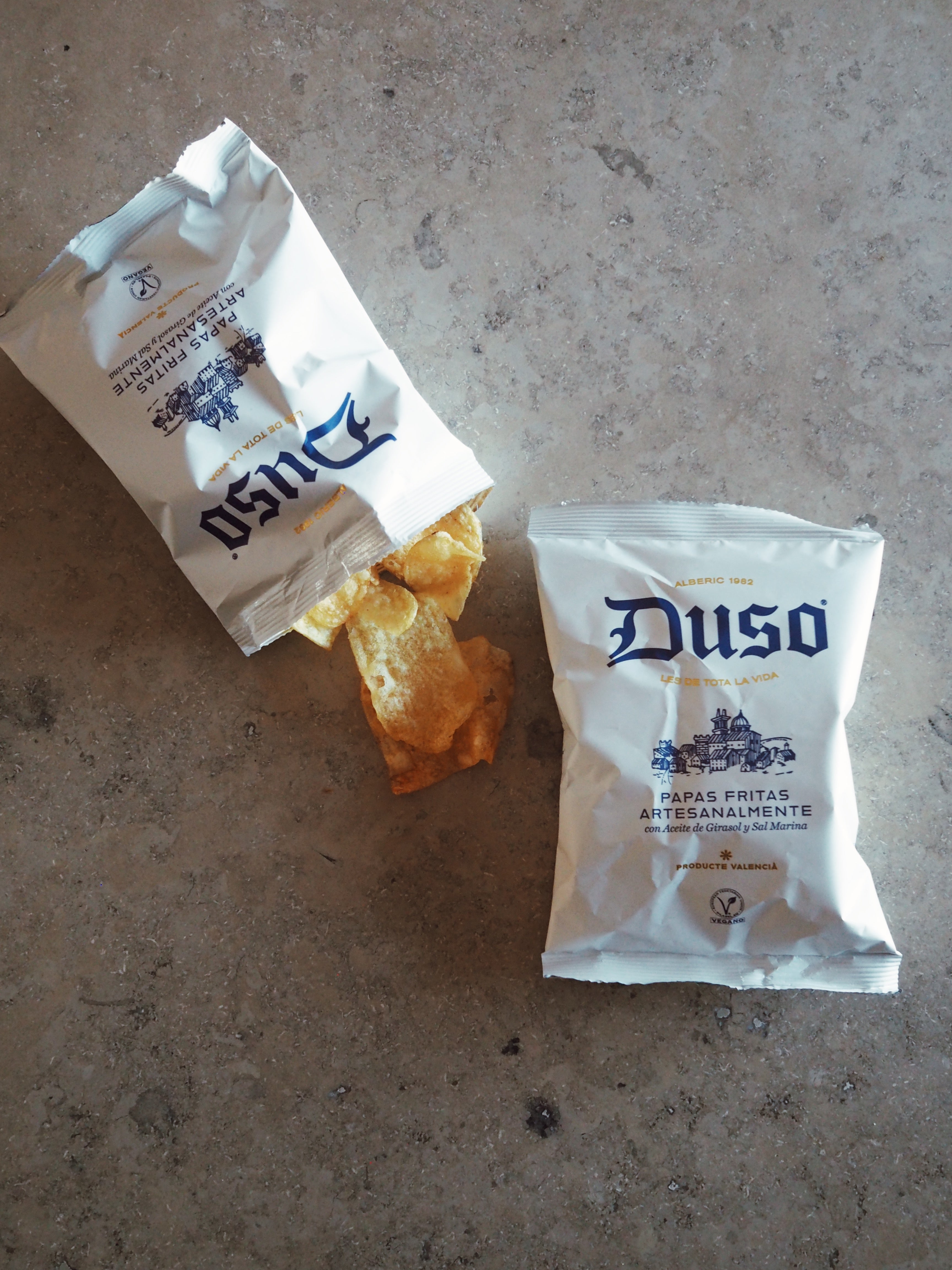 Papas Duso - Grytfriterade hantverkschips från Valencia