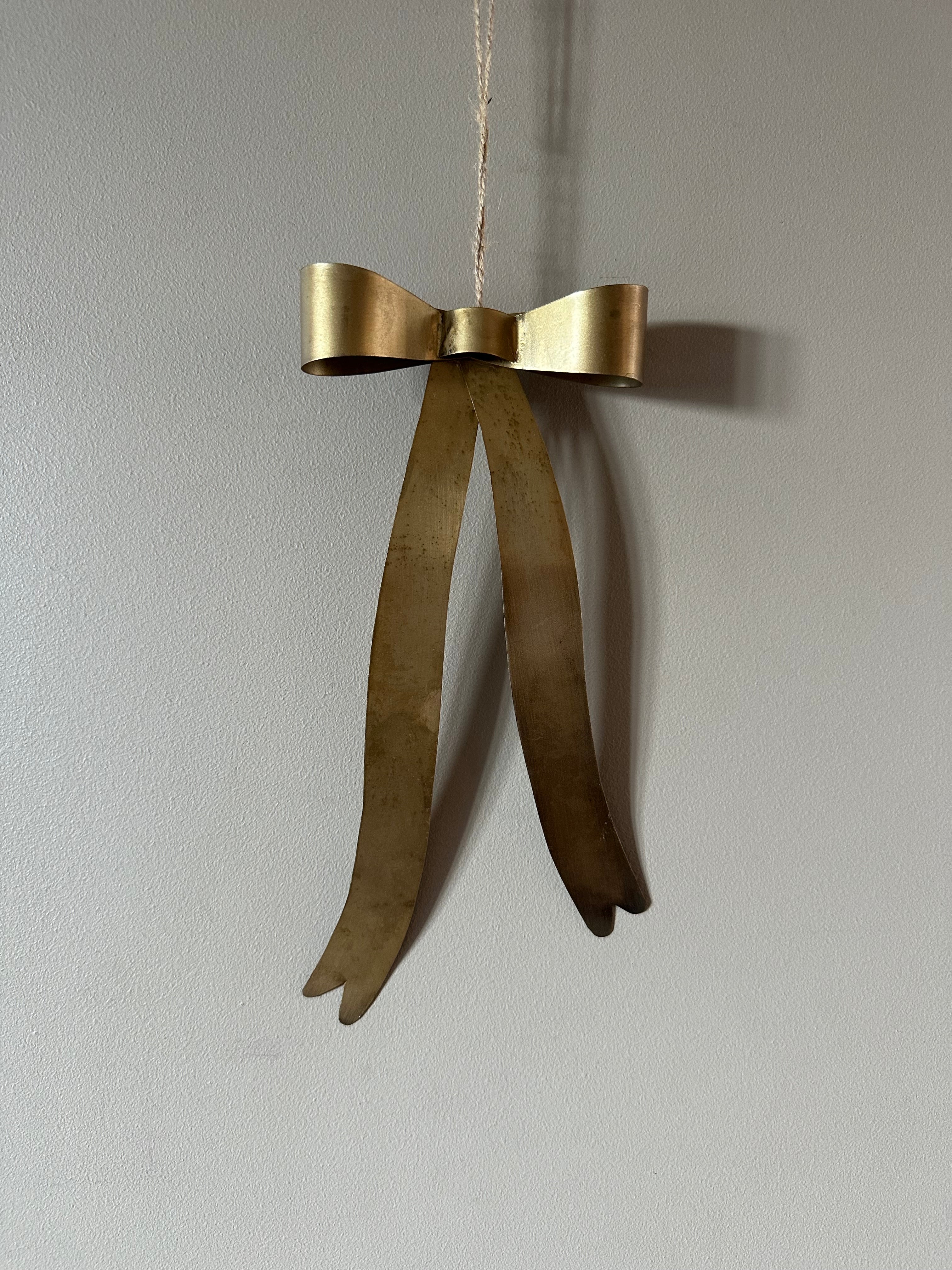 Alot Juldekoration Rosett i mässing