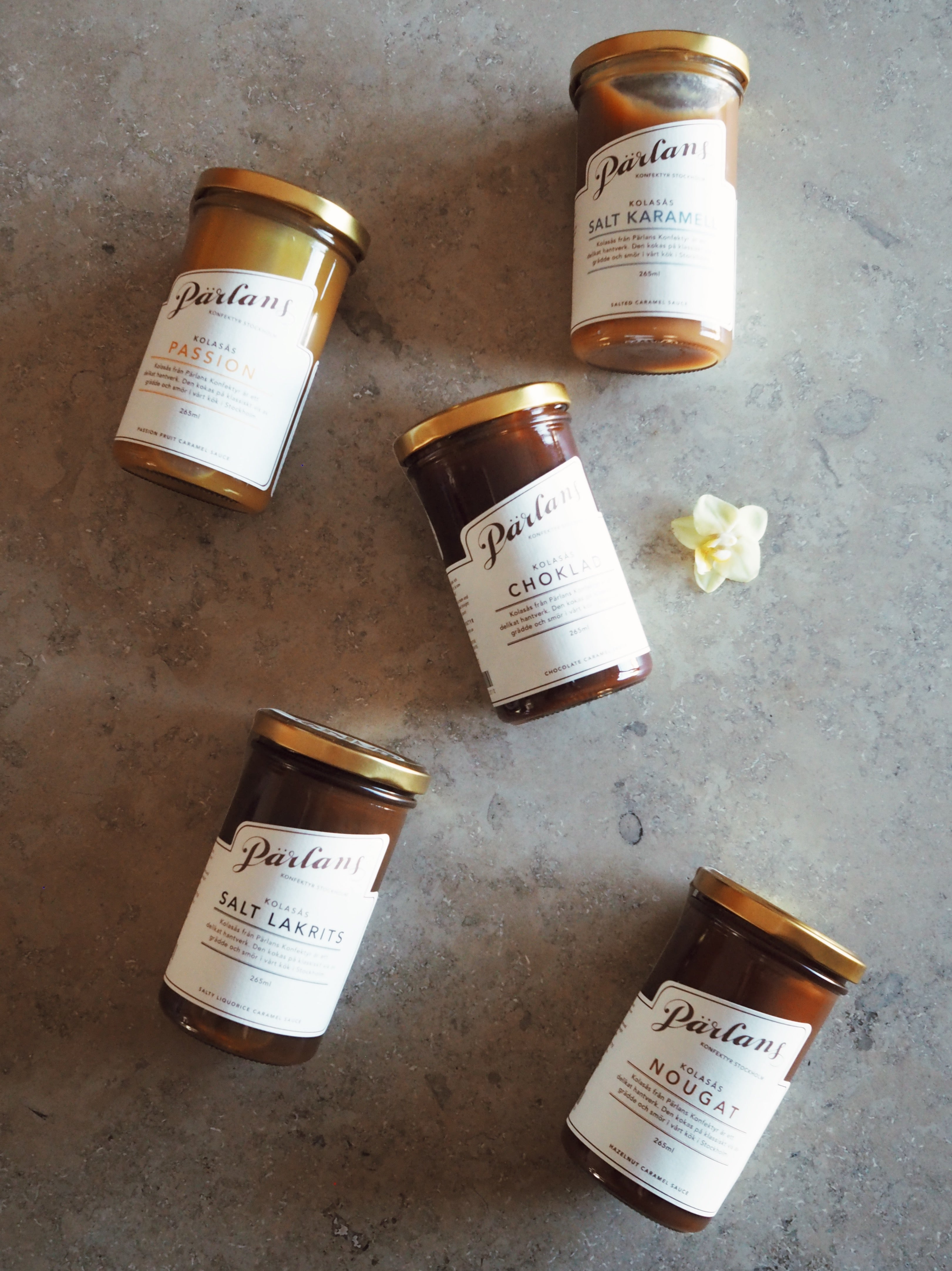 Pärlans Konfektyr Kolasås - Nougat