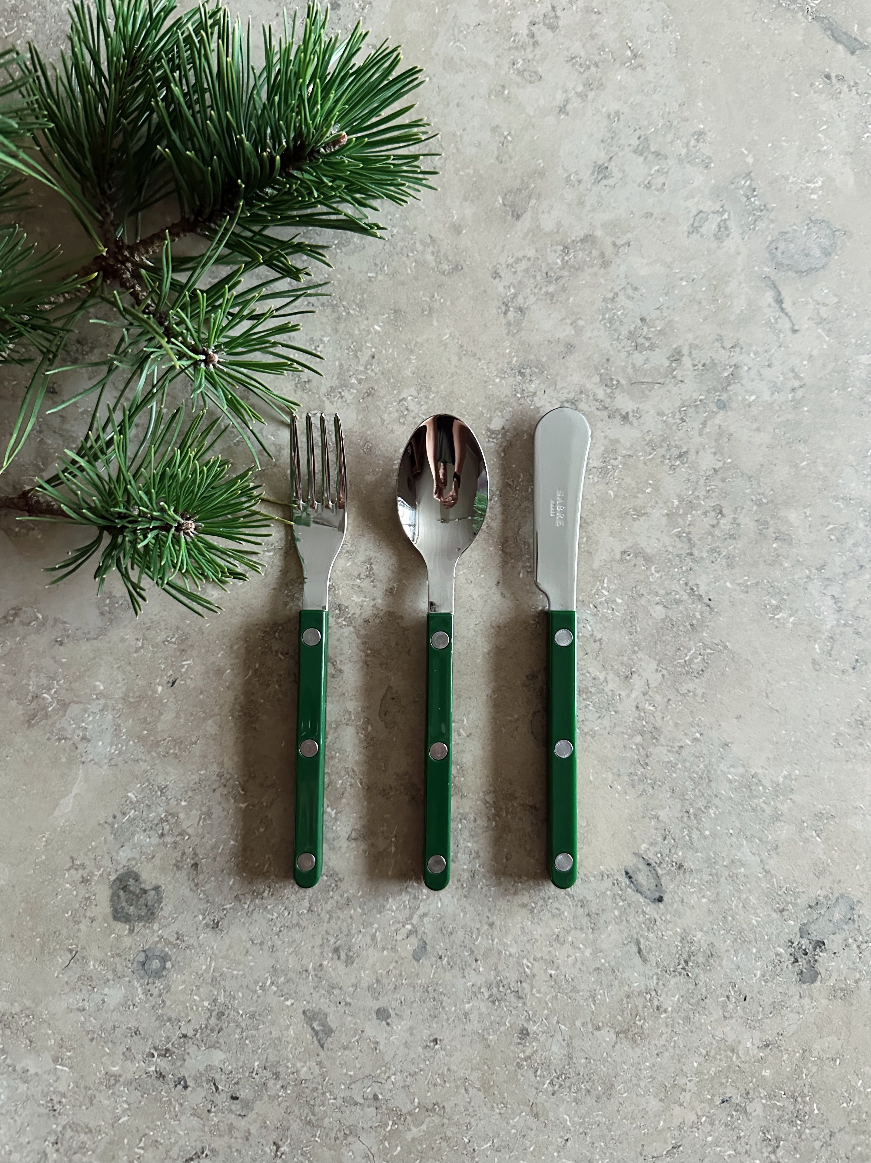 Sabre Bistro Påläggsgaffel Green