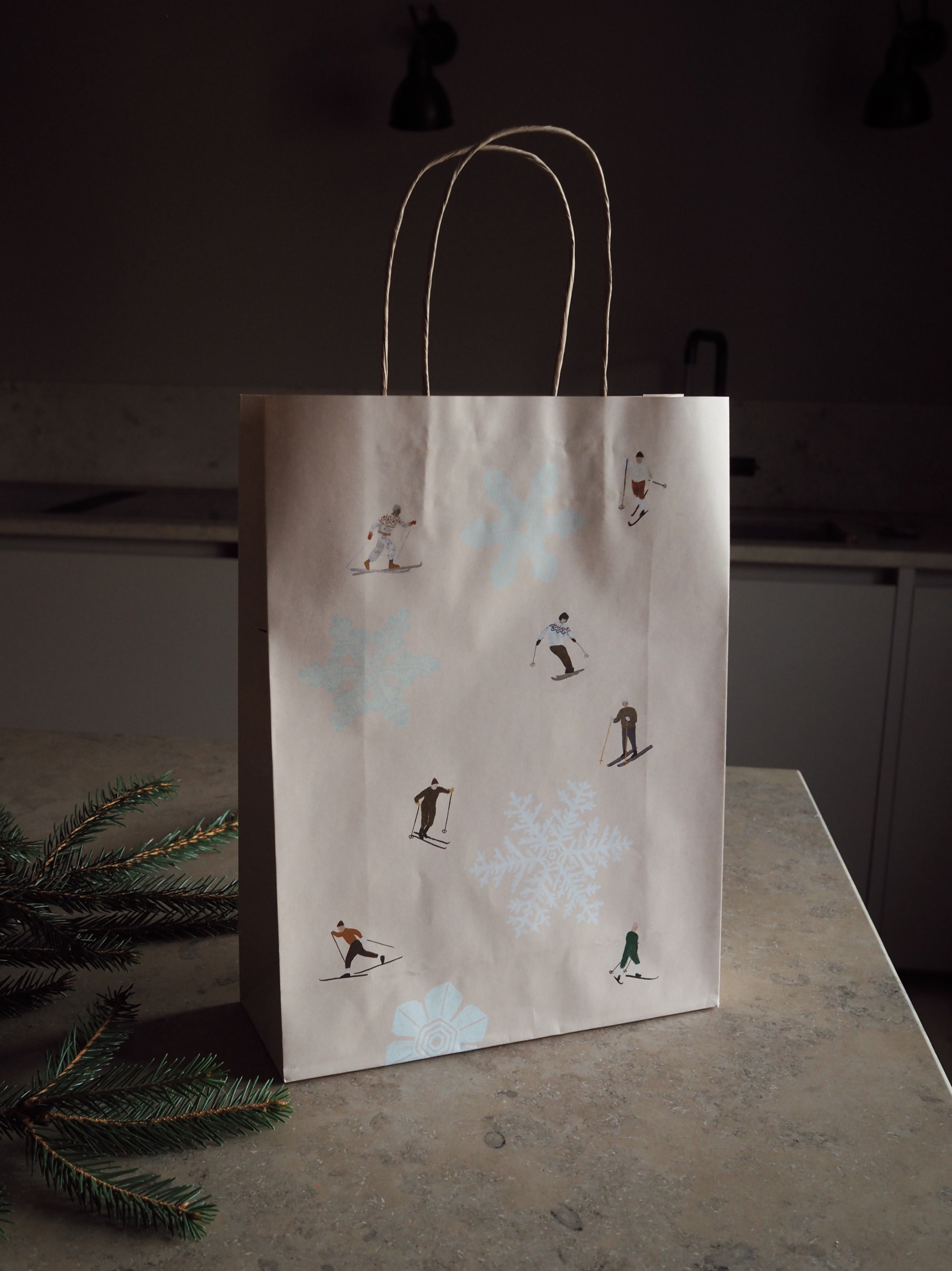 Fine Little Day Presentpåse Skiers