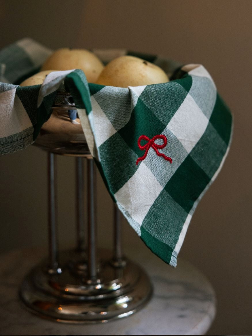 Midnatt Servetter 4-pack Elsa Bow