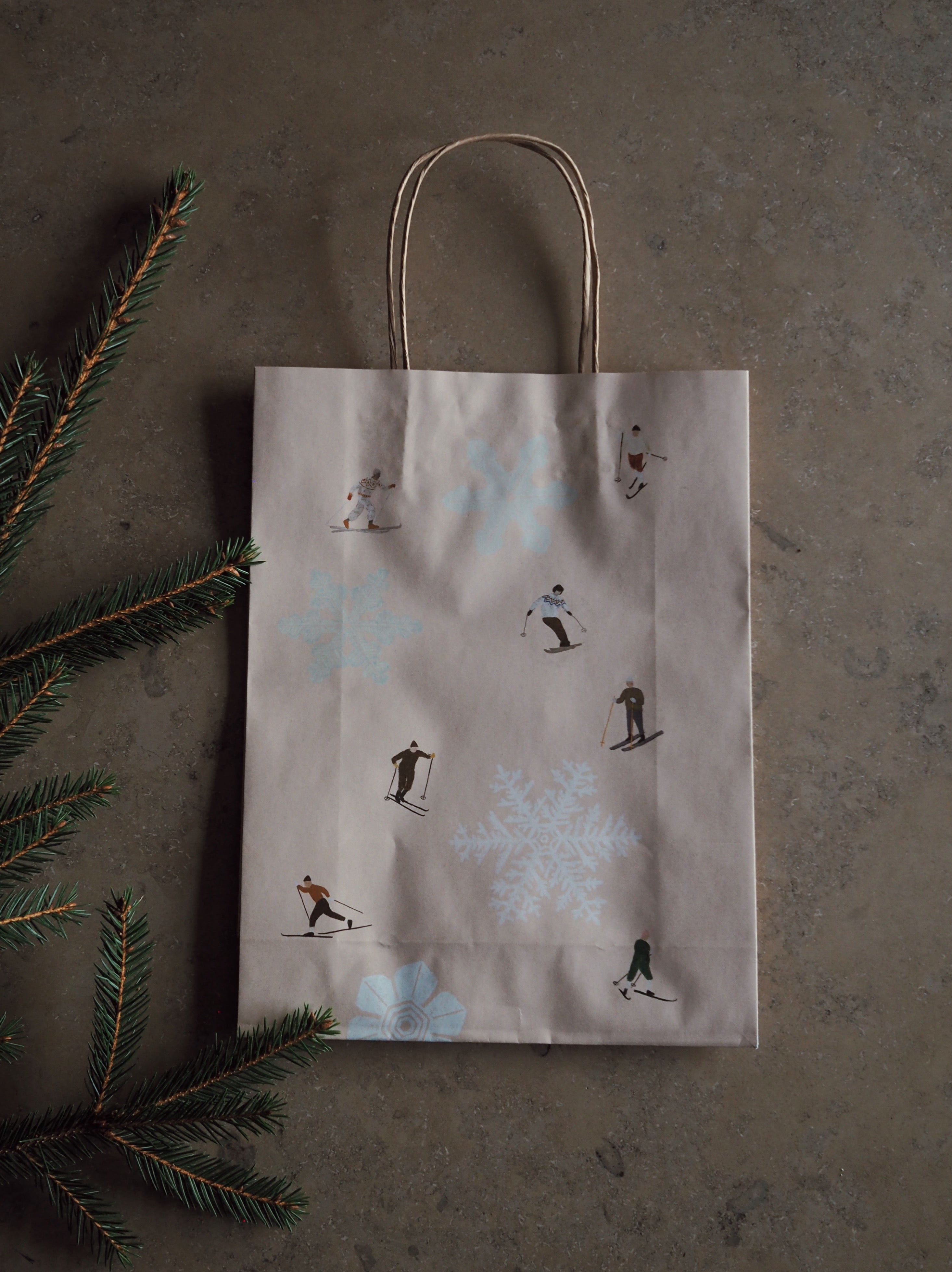 Fine Little Day Presentpåse Skiers