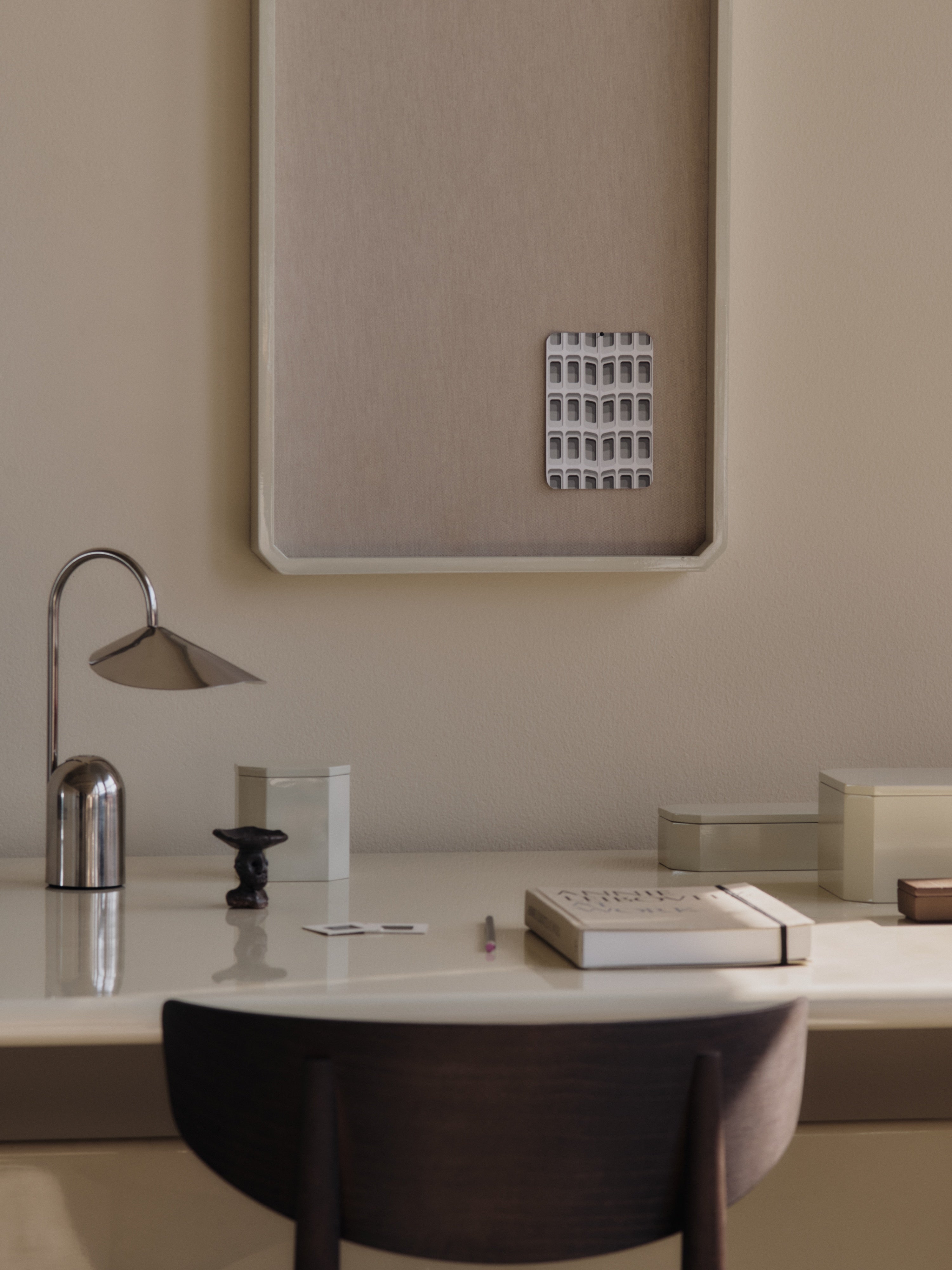 Ferm Living Arum Portable Lamp - Rostfritt stål