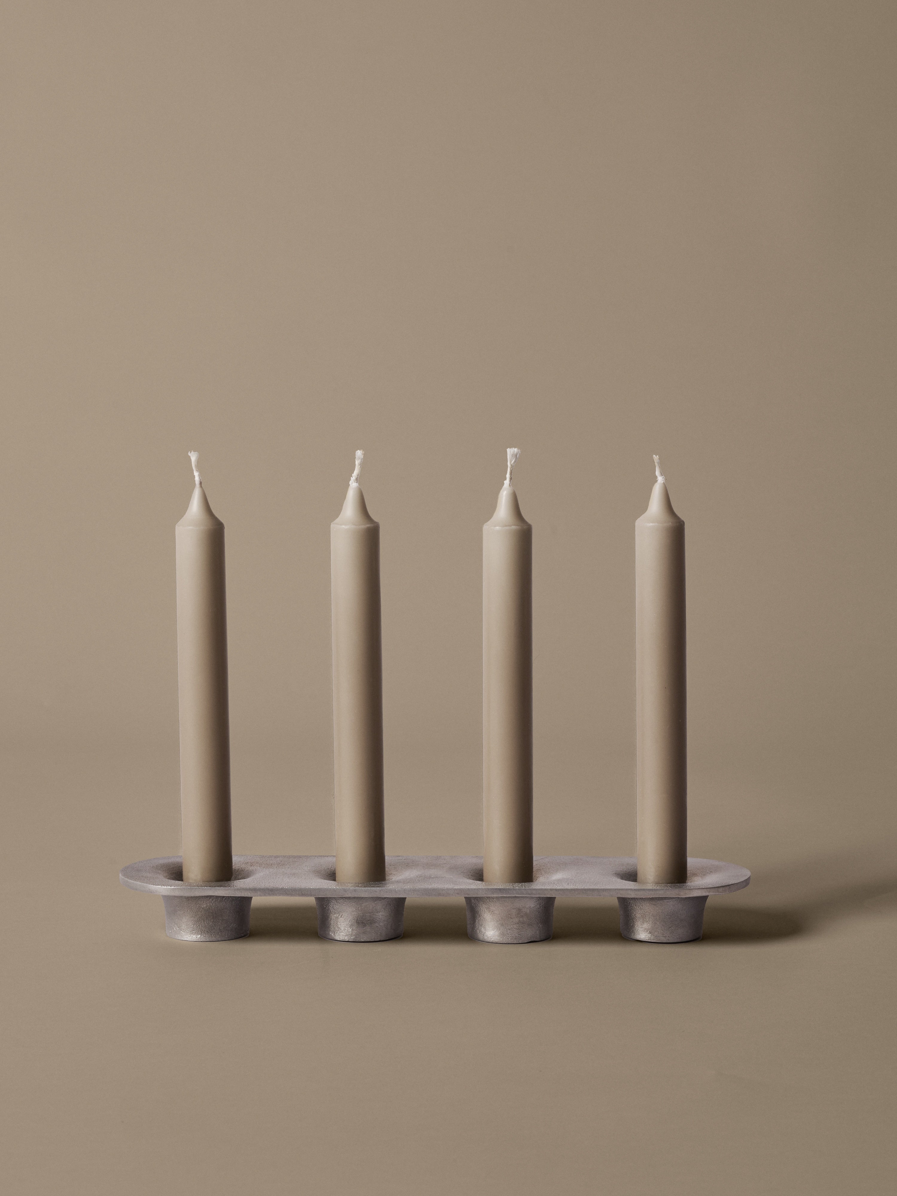 Ferm Living Soothe 4 Candle Holder - Silver