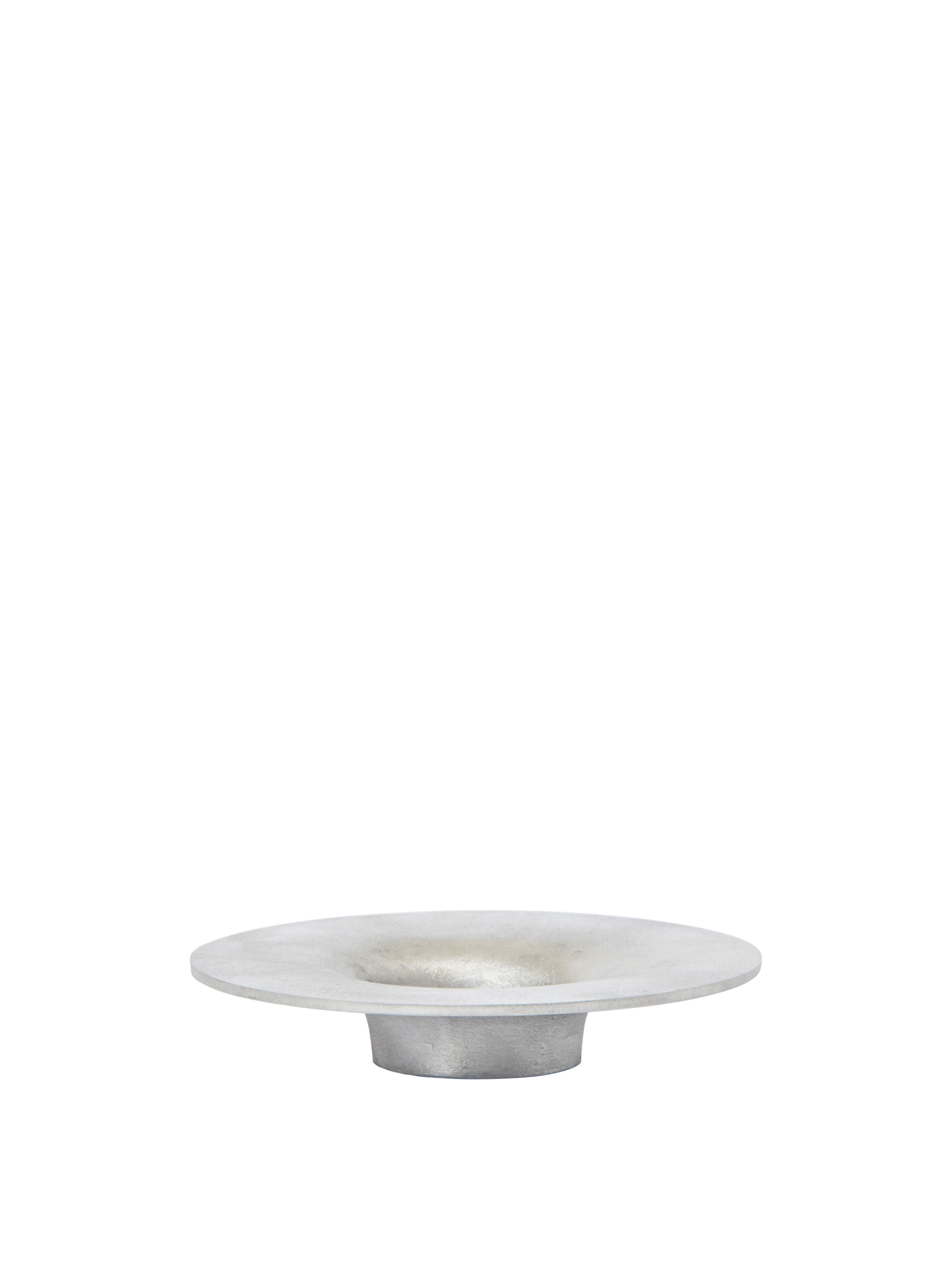 Ferm Living Soothe Block Candle Holder - Silver