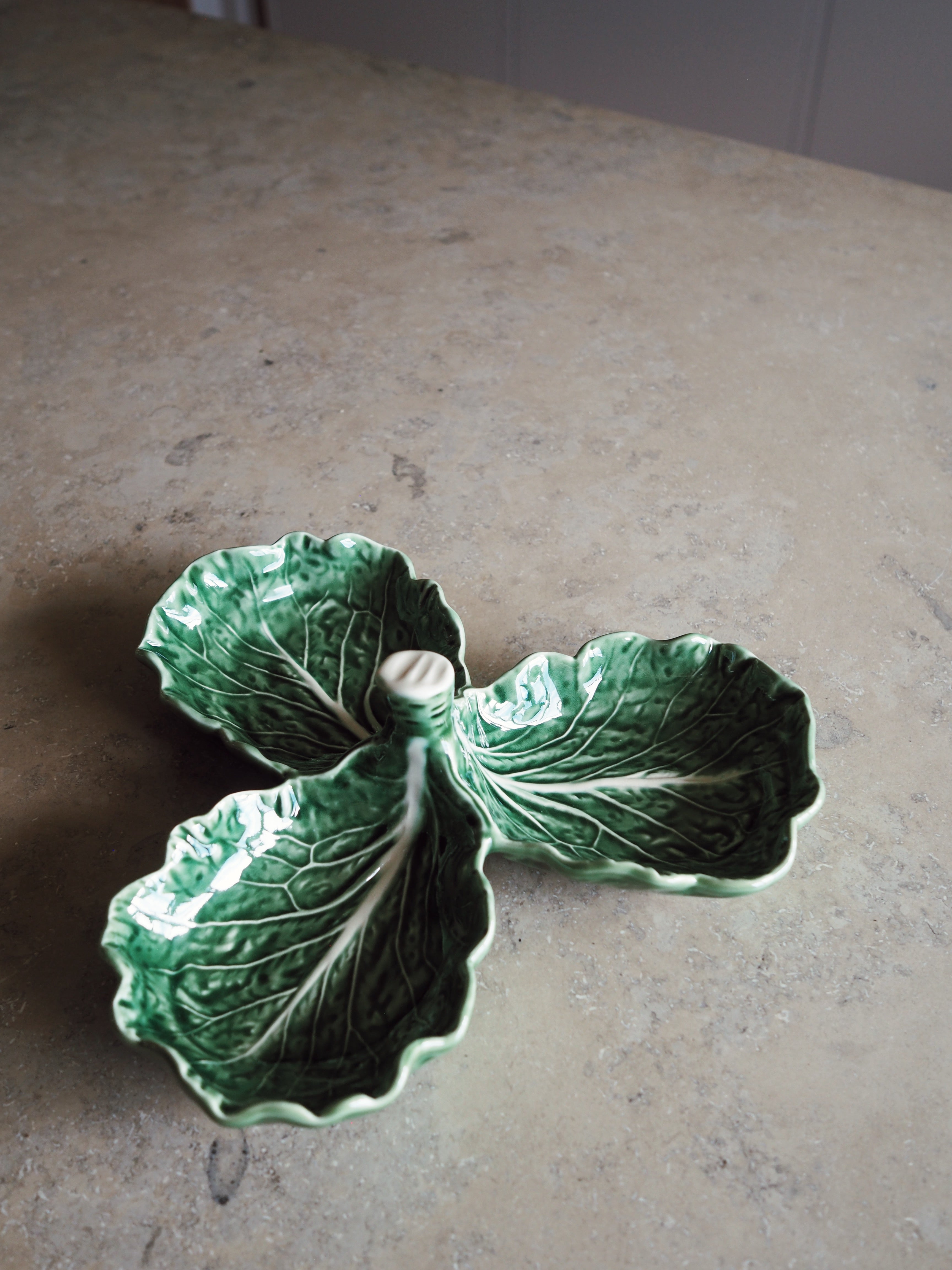 Bordallo Pinheiro Cabbage Olive Dish