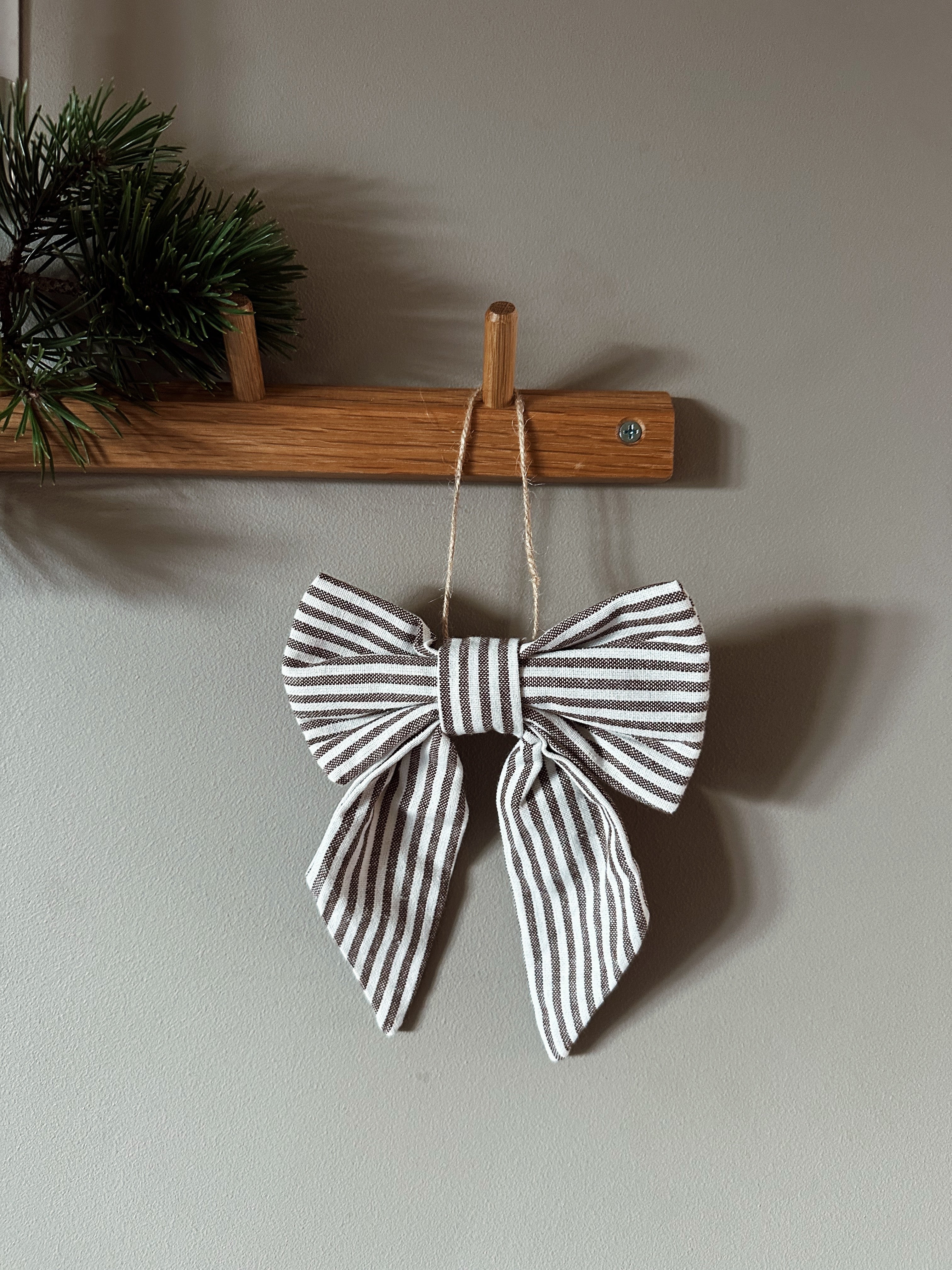 Tine K Home Juldekoration Rosett Medium Mocca