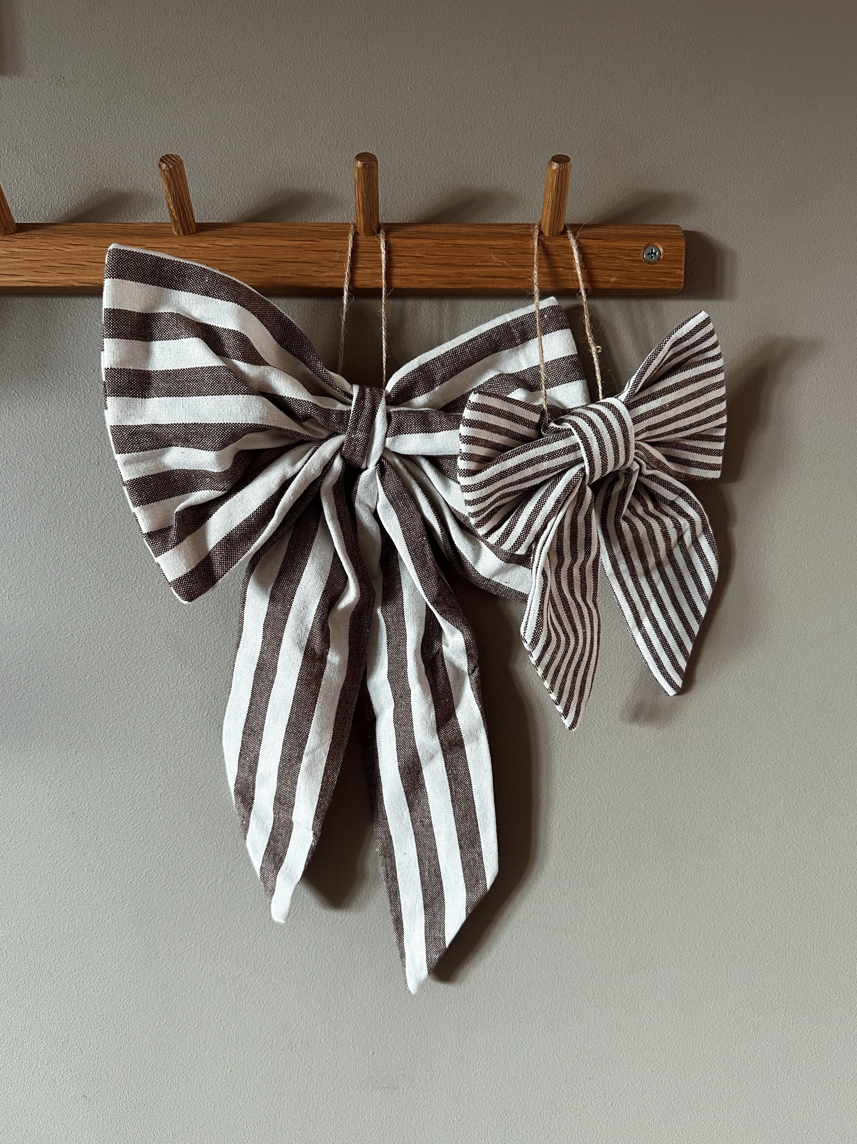 Tine K Home Juldekoration Rosett Stor Mocca