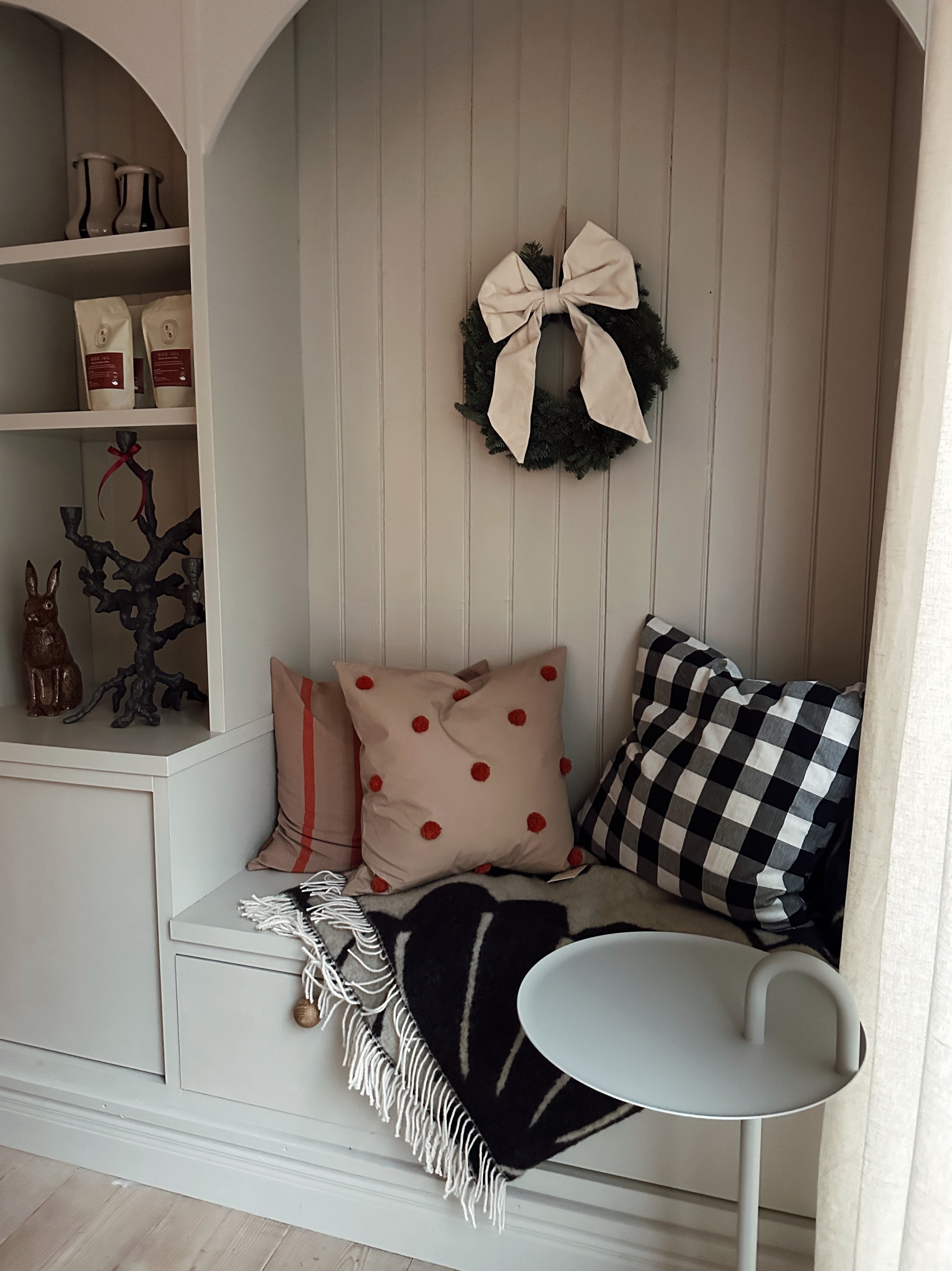 Tine K Home Juldekoration Rosett Stor Cream