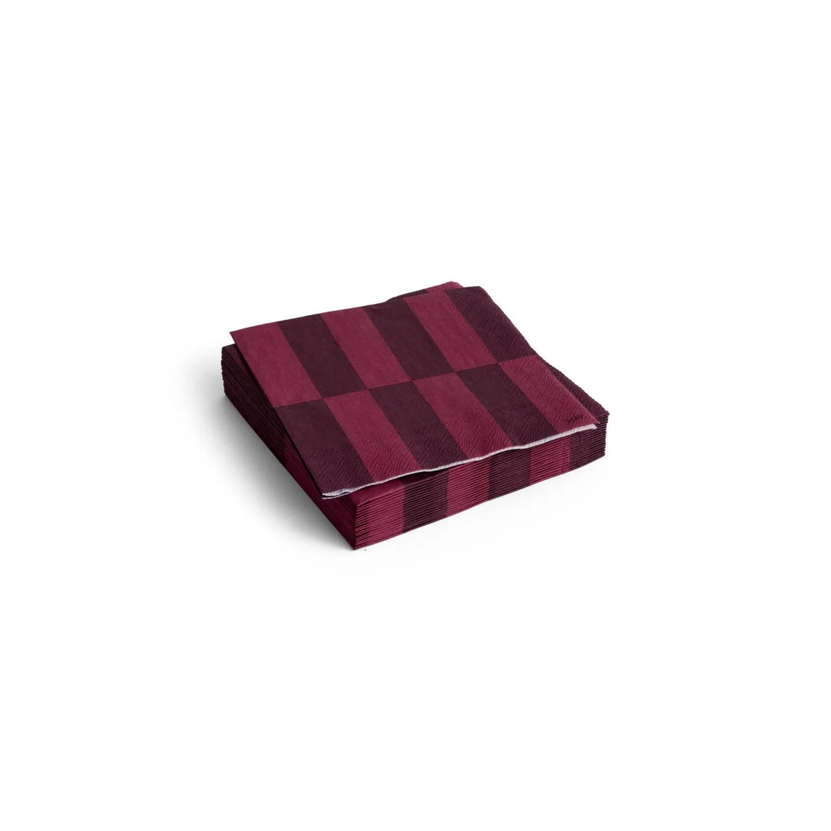 Hay Pattern Dinner Napkins - Pappersservetter Boudreaux Wine
