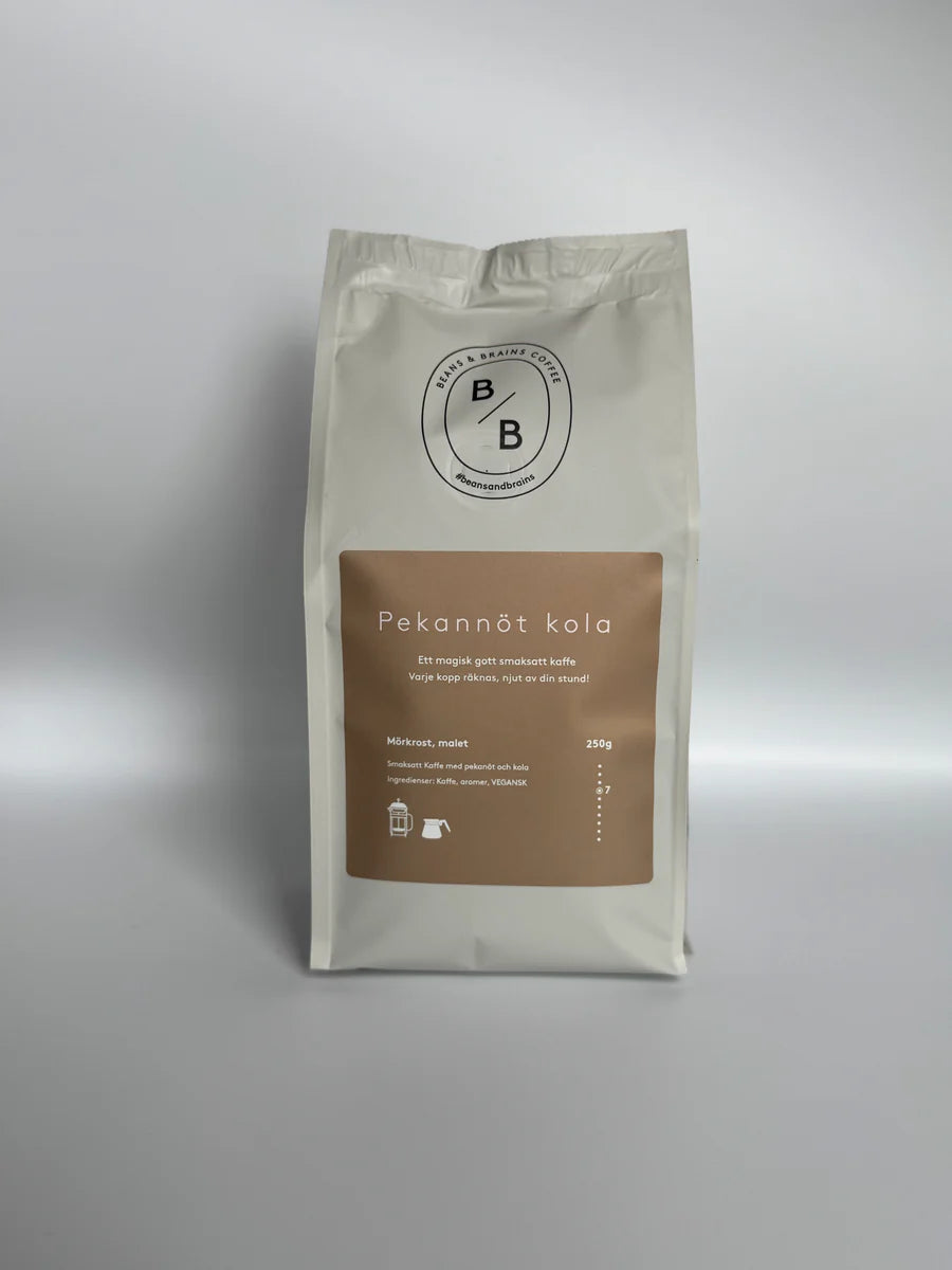 Svanfeldts Coffee Pekannöt kola - Smaksatt kaffe - mörkrost malet