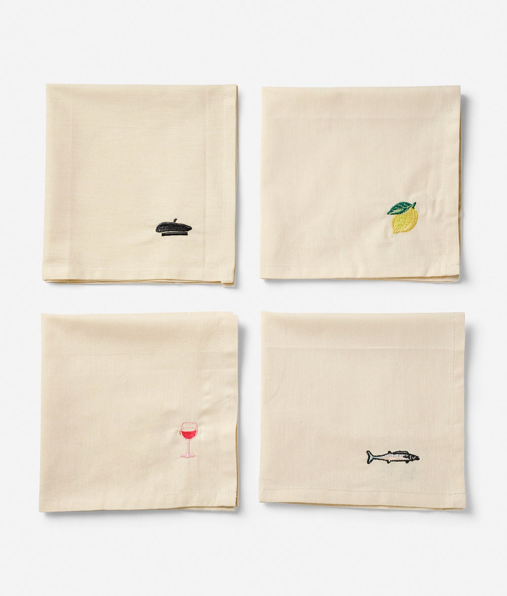 Midnatt Servetter 4-pack Déjeuner