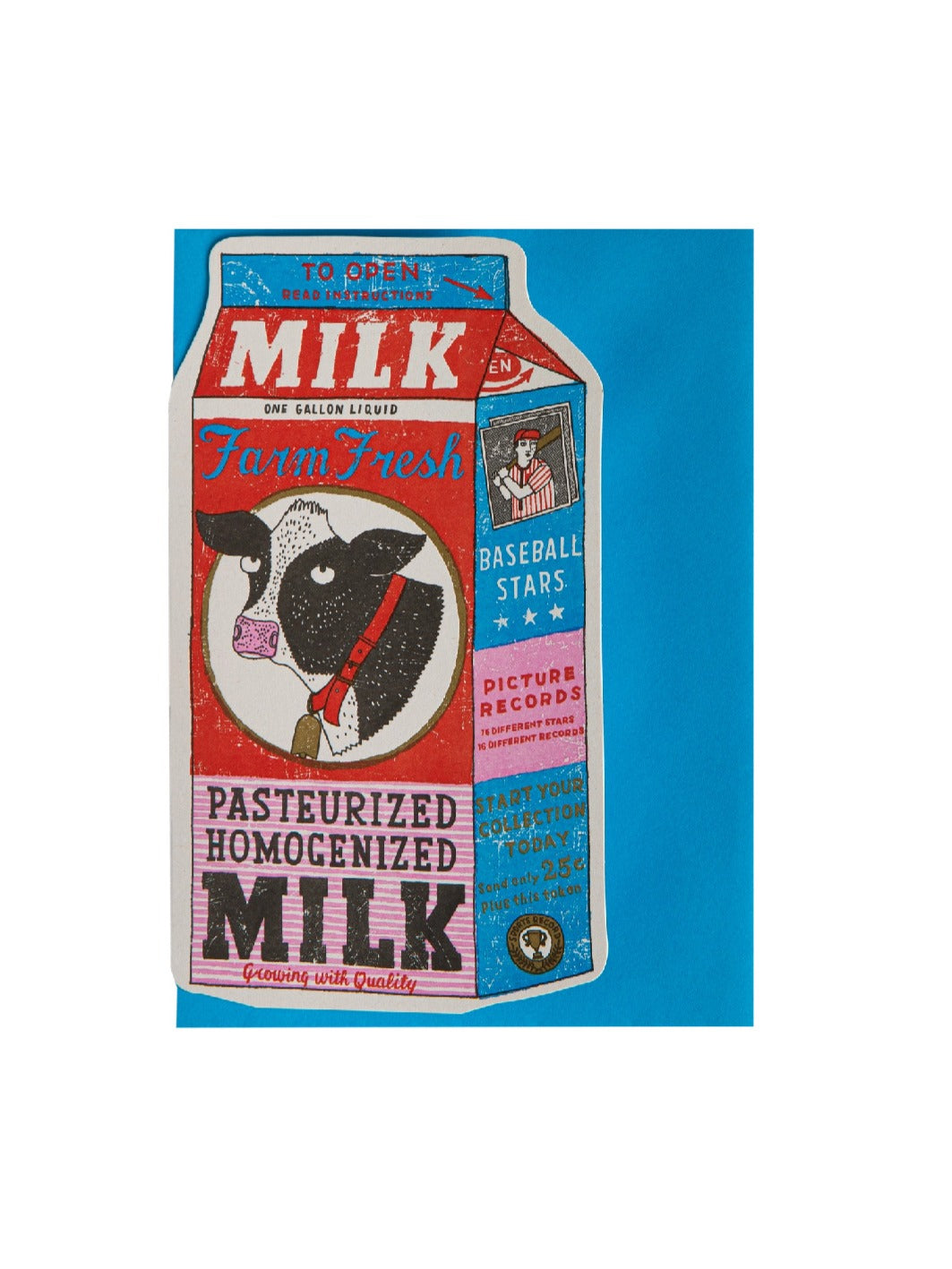 Archivist Milk Carton Kort