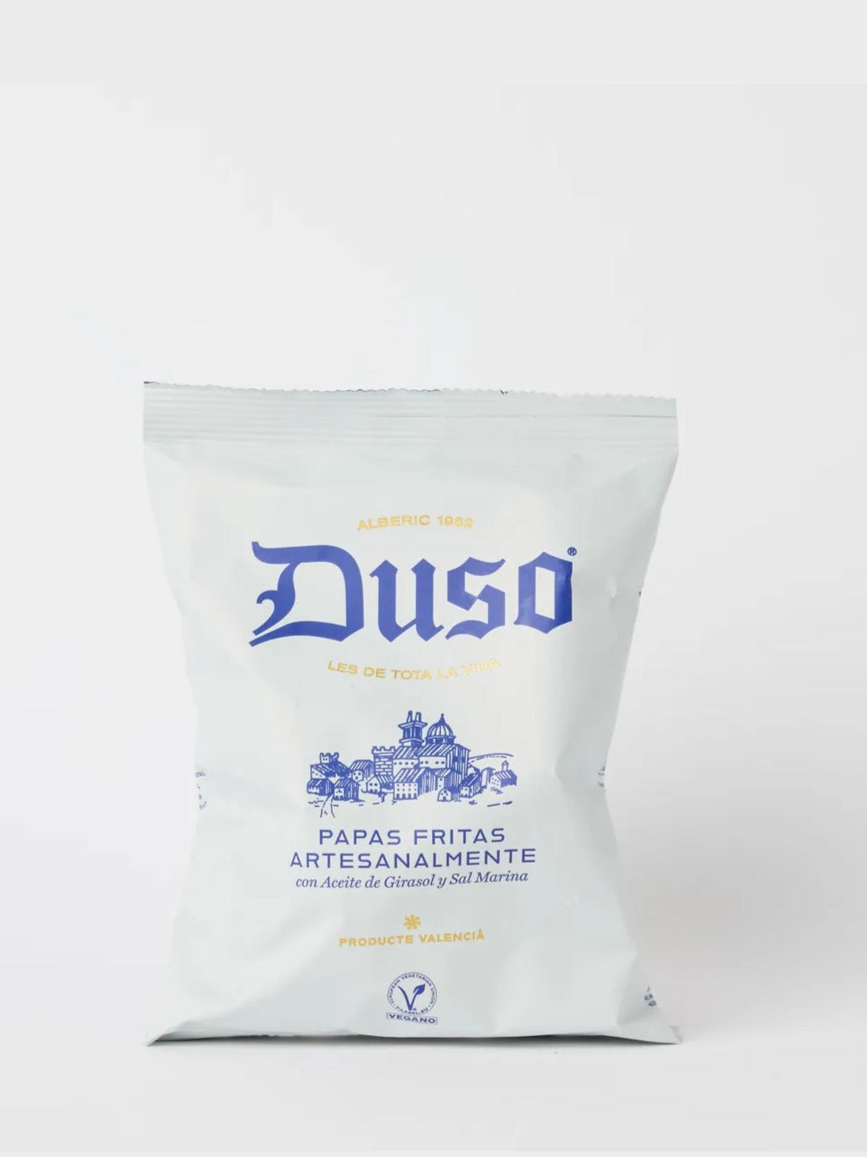 Papas Duso - Grytfriterade hantverkschips från Valencia