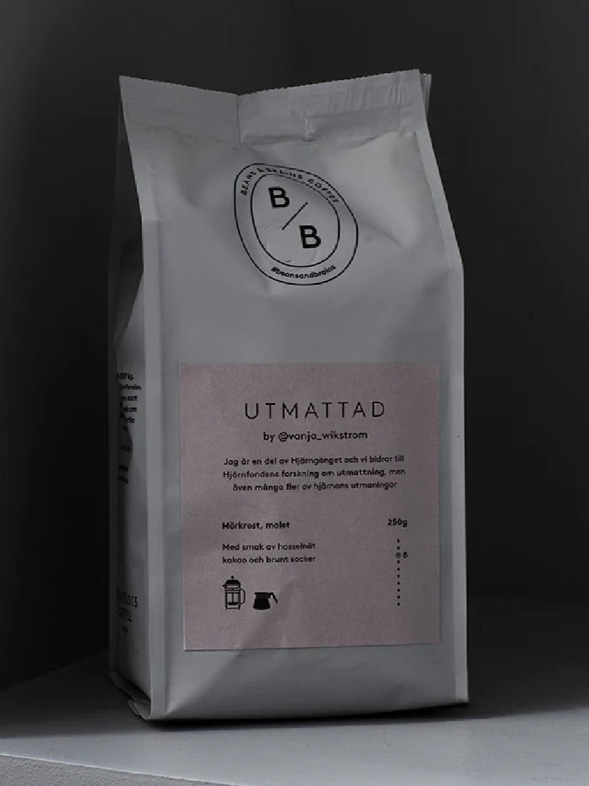 Svanfeldts Coffee Utmattad Kaffe Mörkrost - malet