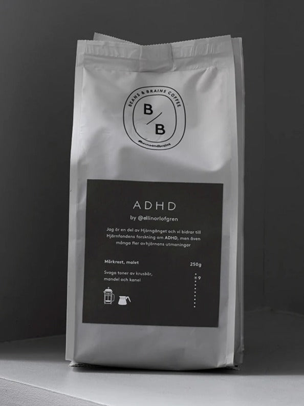 Svanfeldts Coffee ADHD Kaffe Mörkrost - malet