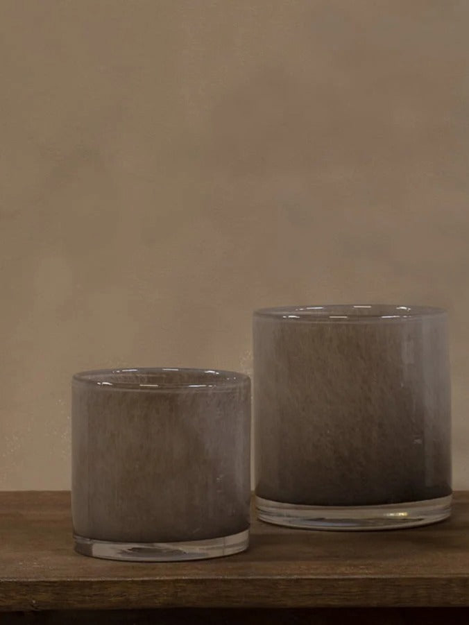 Olsson & Jensen Nilla Ljuslykta Brungrå 10cm