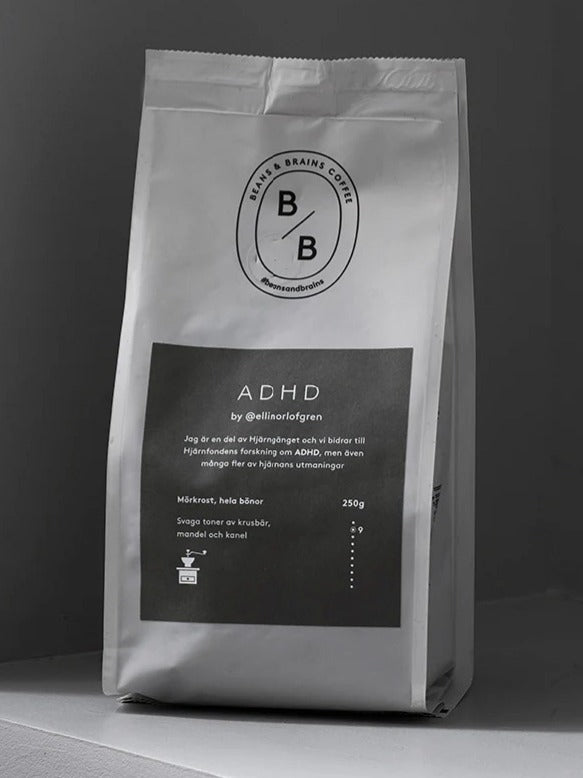Svanfeldts Coffee ADHD kaffe mörkrost - hela bönor