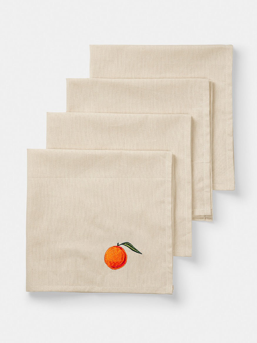 Midnatt Servetter 4-pack Soda Oranges