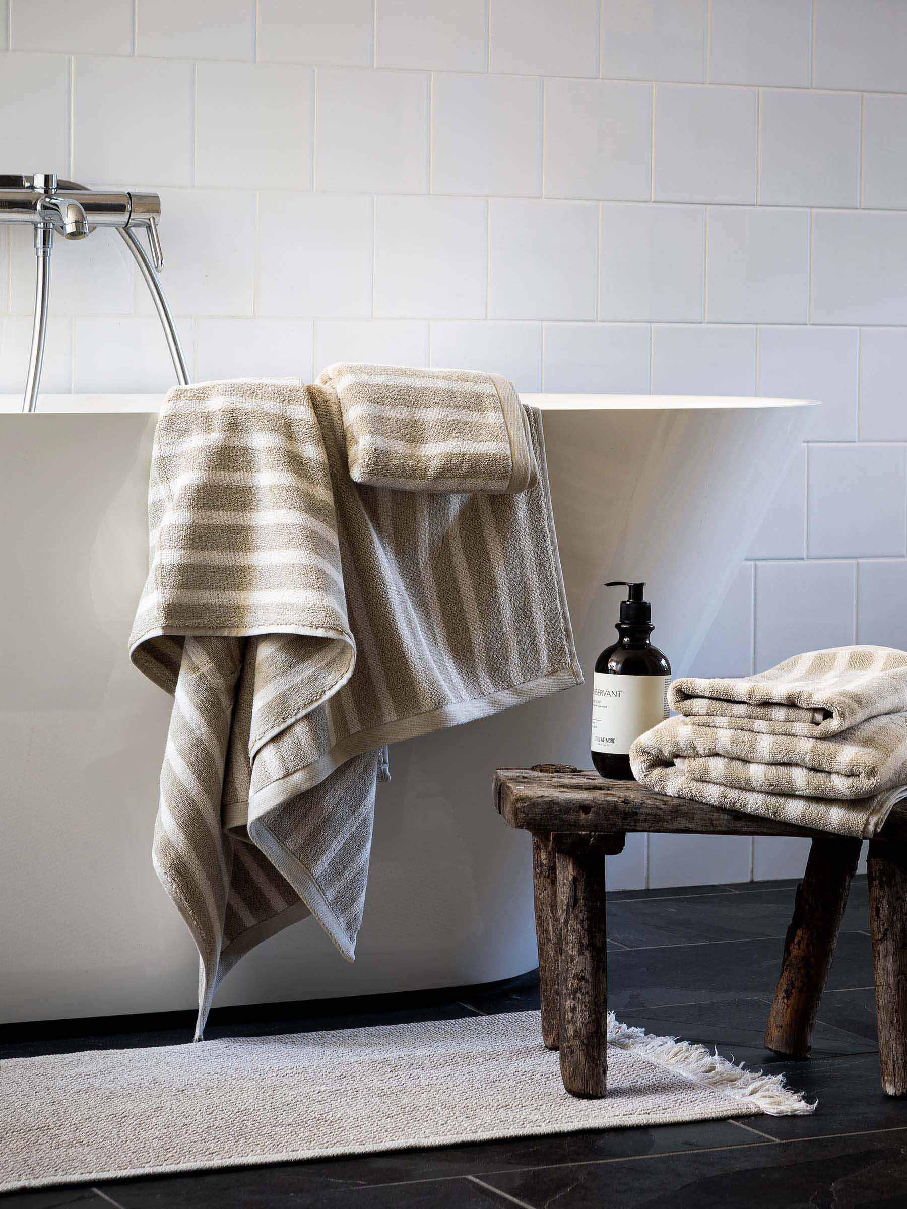 Tell Me More Bonnie Bath Towel - Beige 70*140cm