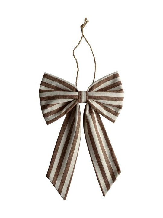 Tine K Home Juldekoration Rosett Stor Mocca