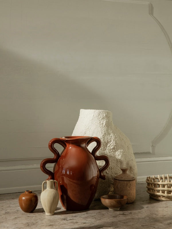 Ferm Living Verso Table Vase - Terracotta