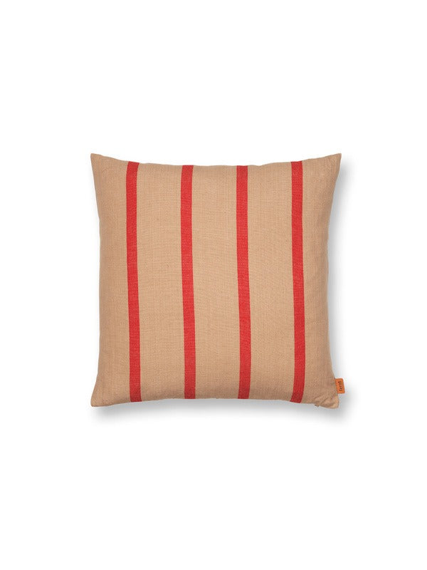 Ferm Living Grand Cushion - Camel/Red