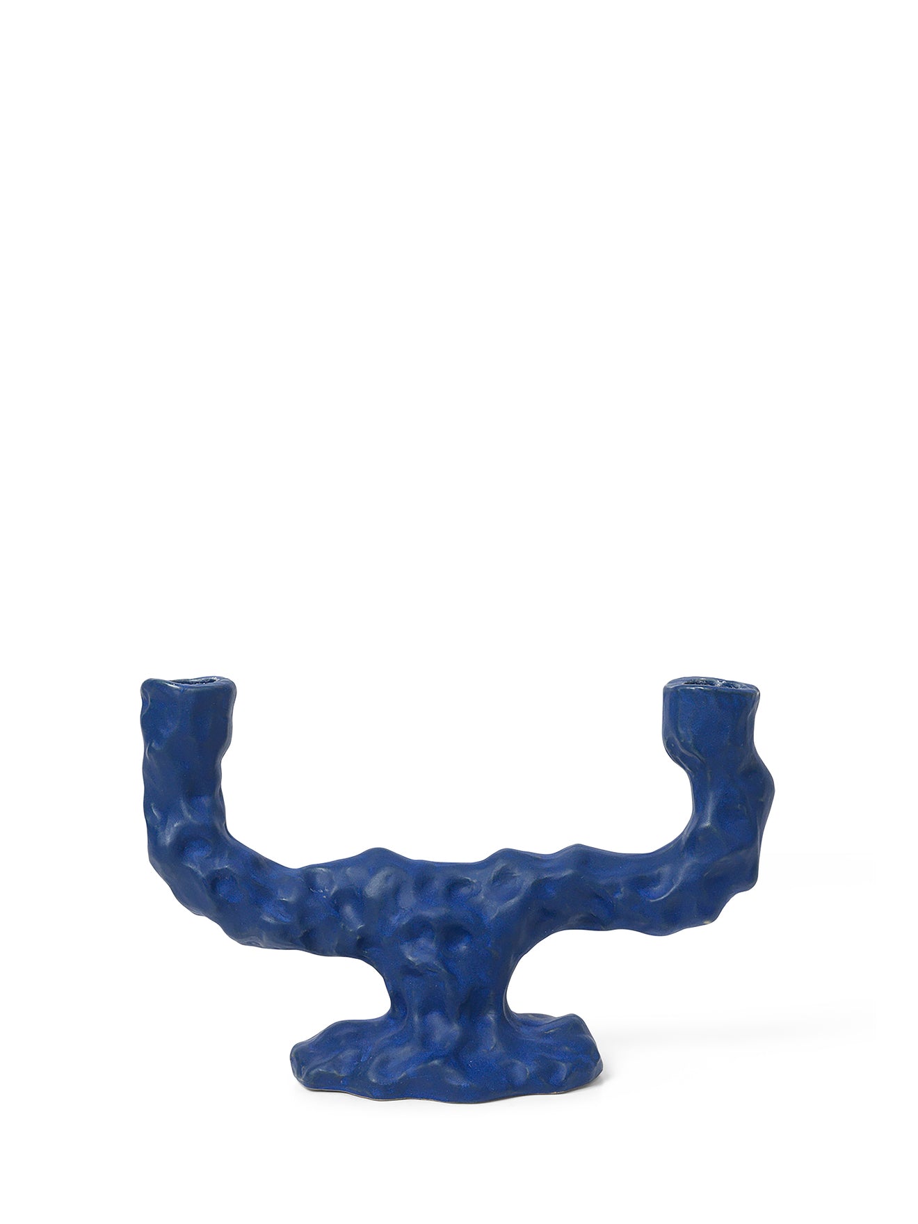 Ferm Living Dito Candle Holder Double - Blue