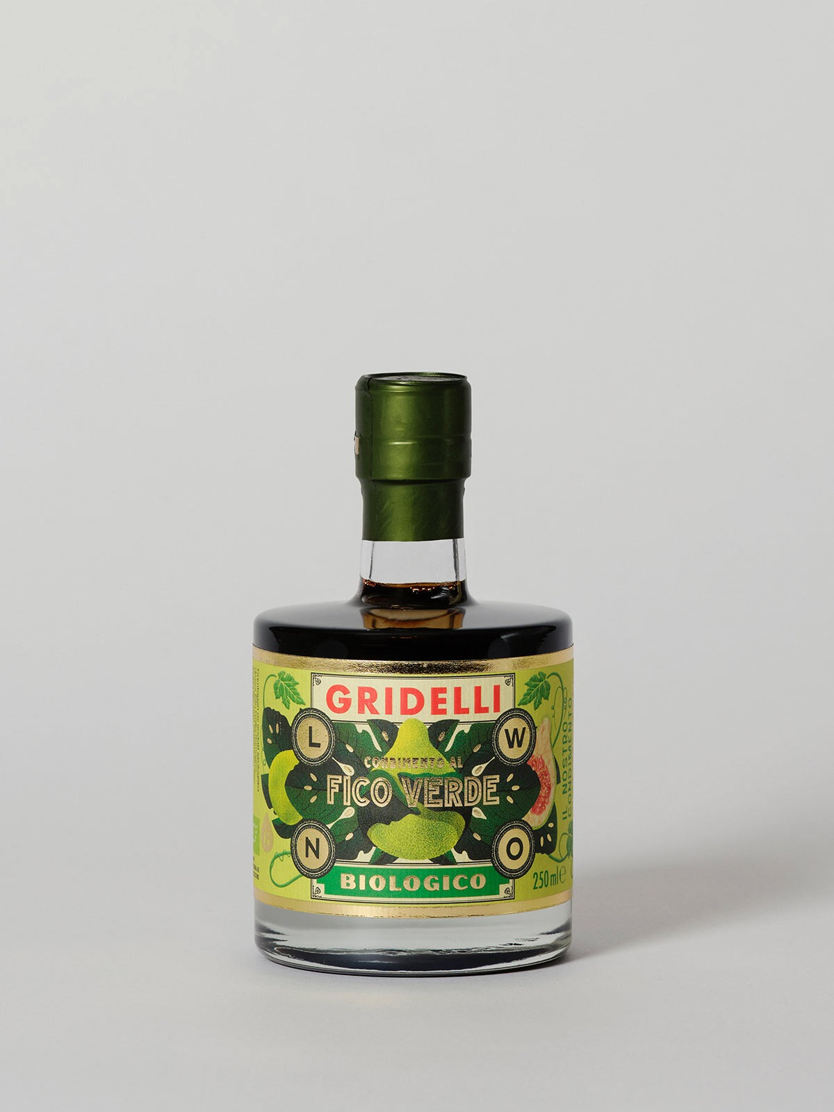 Gridelli - Aceto Balsamico Fico Verde, Mörk Balsamvinäger Fikon