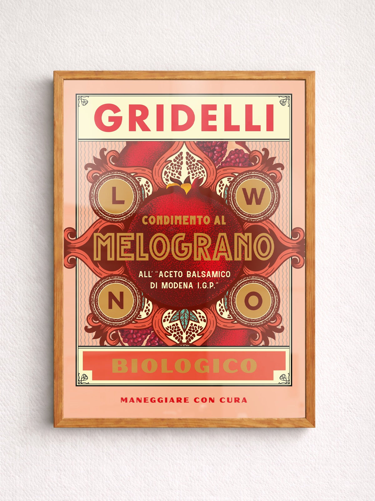 Gridelli - Affisch Melograno 50 x 70 cm