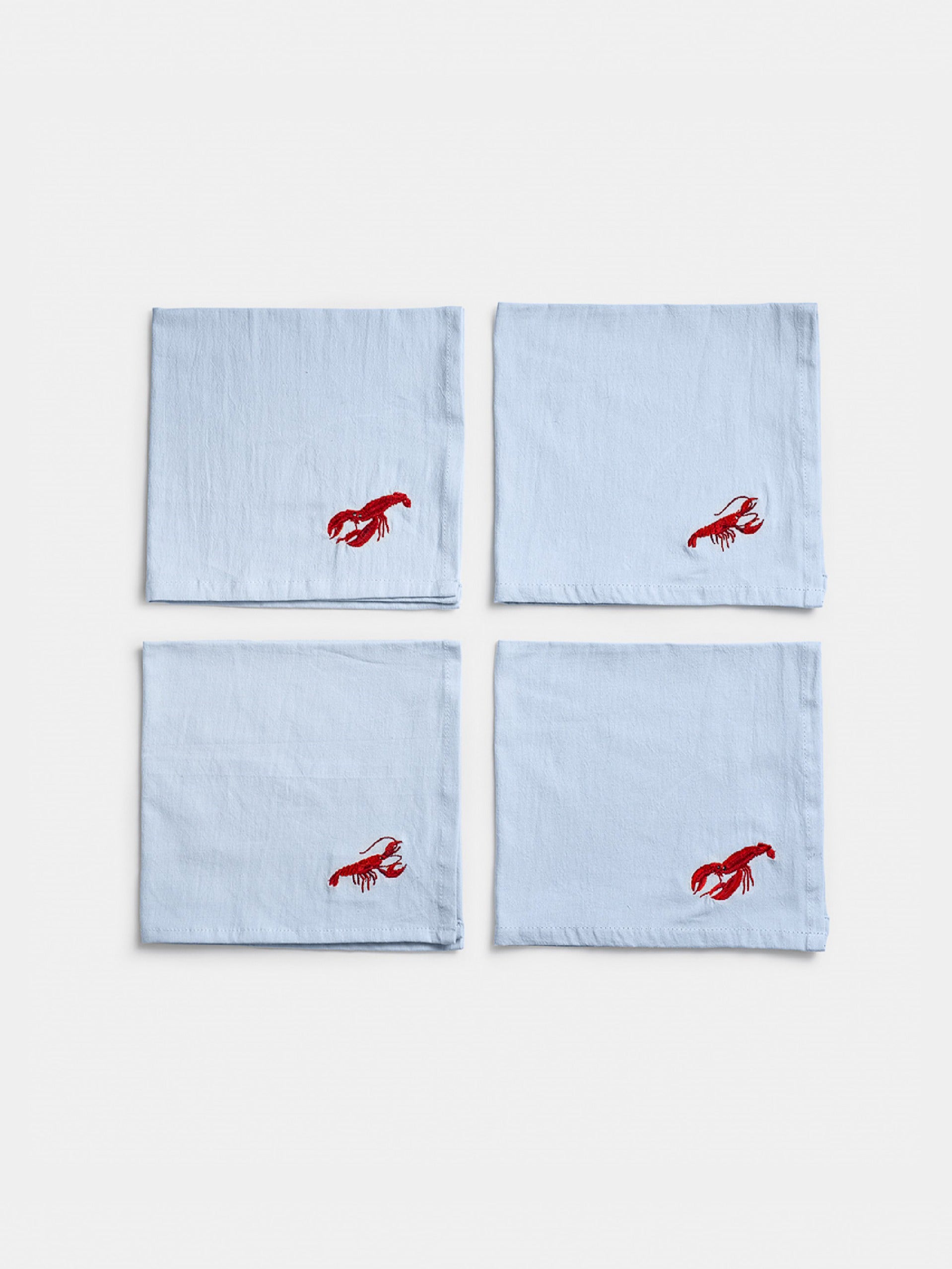 Midnatt Servetter 4-pack Crayfish