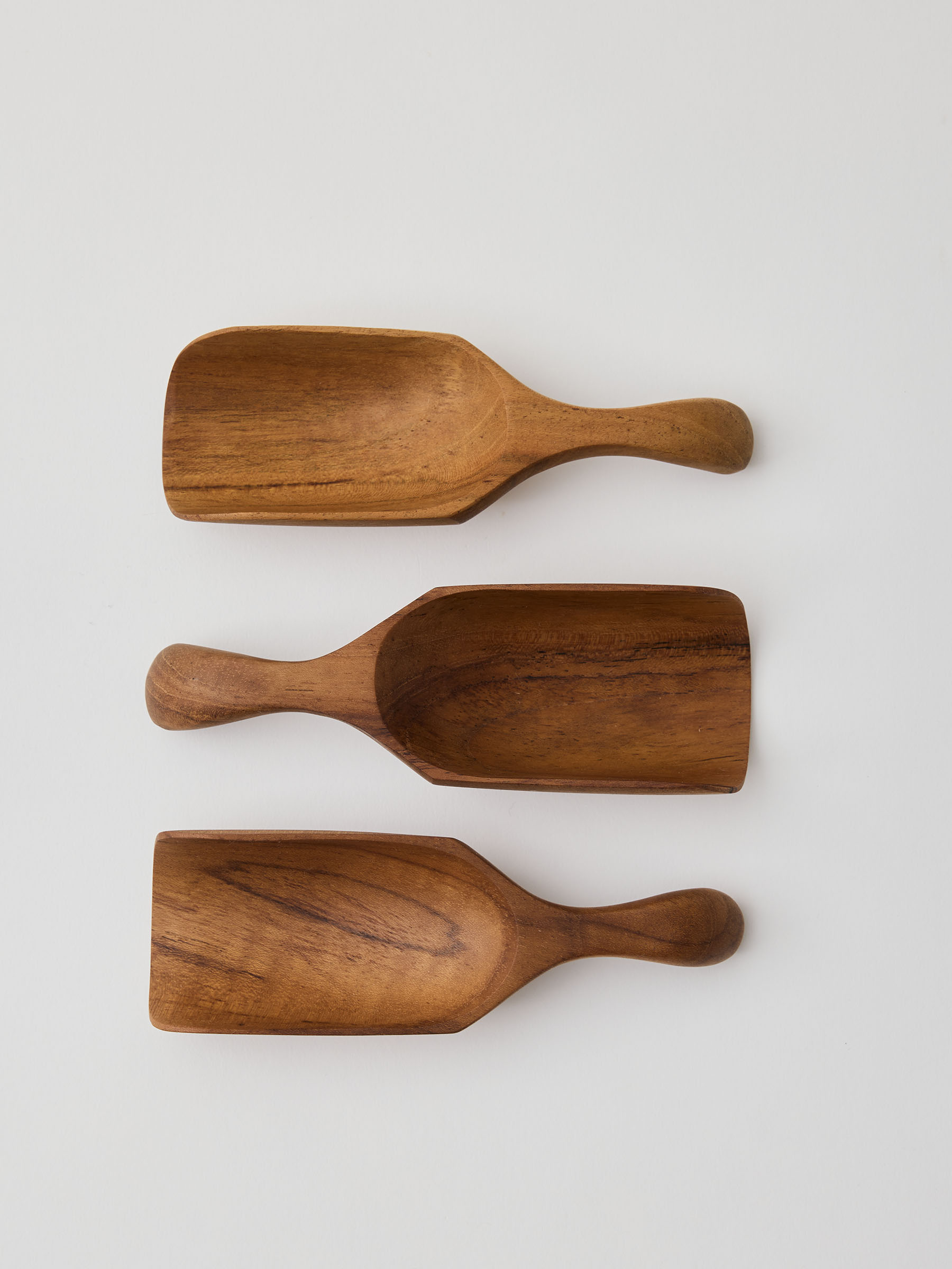 Tell Me More Teak Scoop