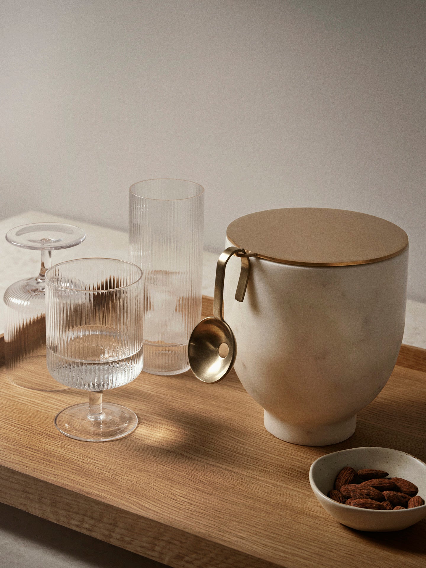 Ferm Living Ripple Wine Glasses - Set of 2